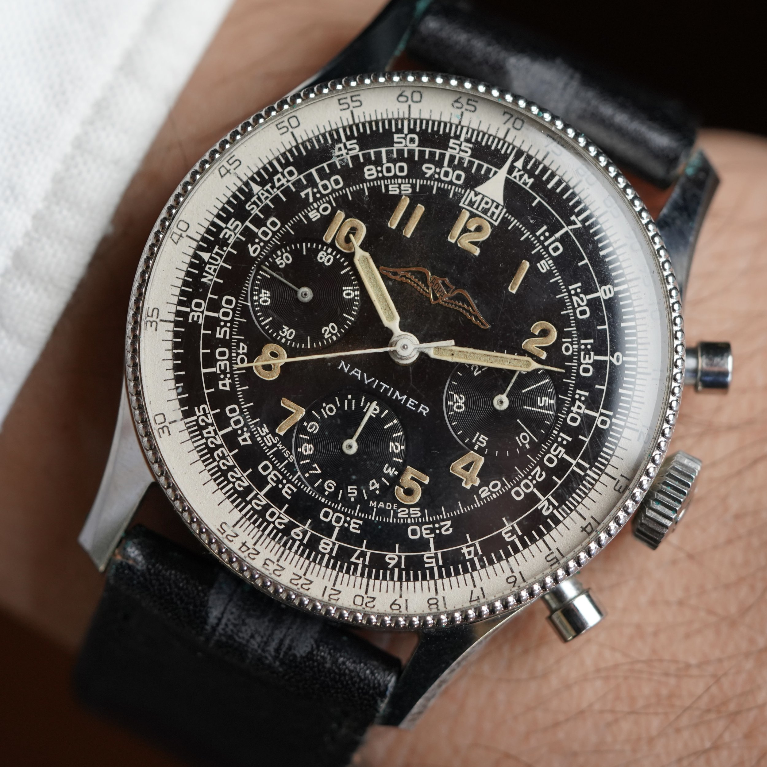 Breitling AOPA Navitimer Ref 806 Unpolished