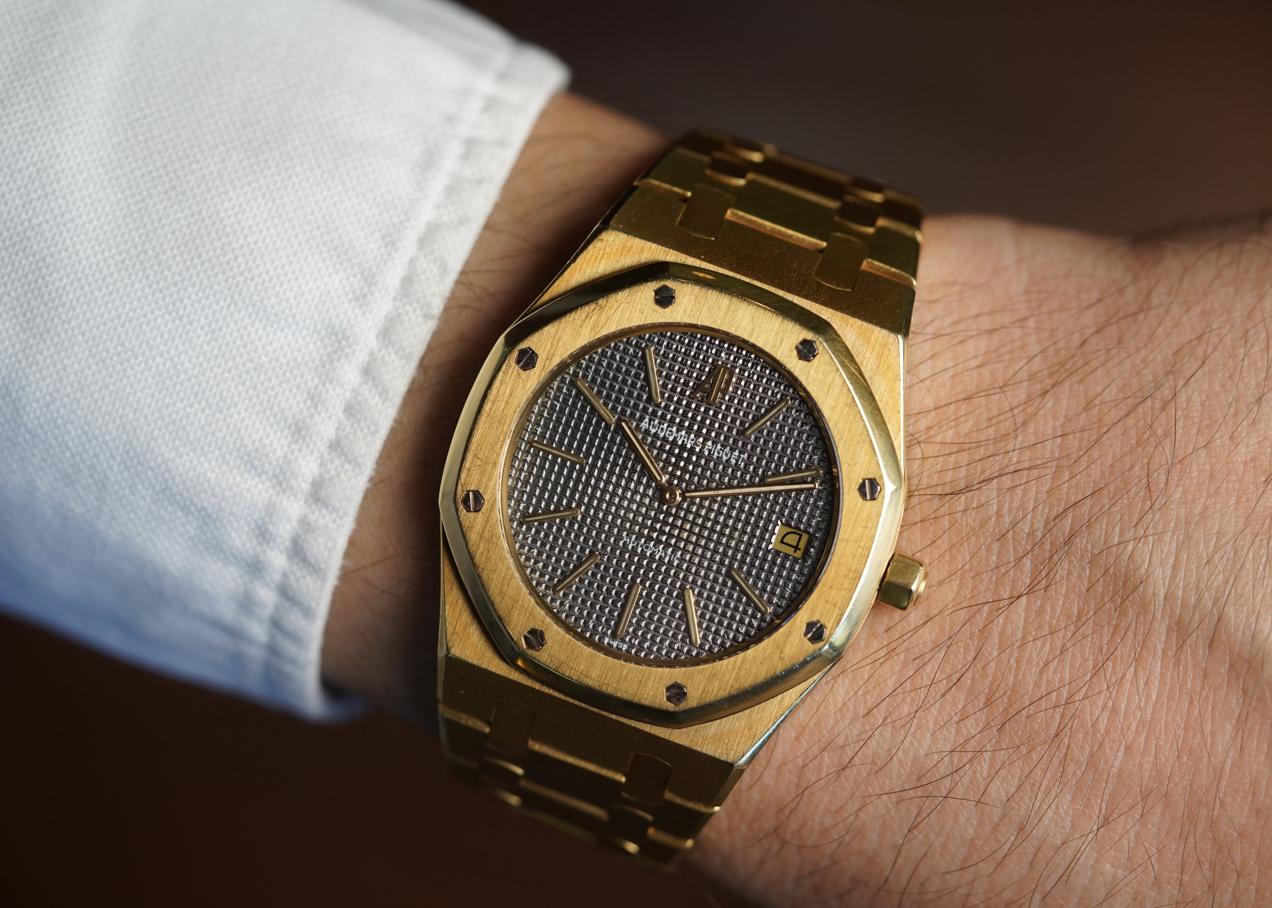 Audemars Piguet Royal Oak Reference 5402BA in 18K Yellow Gold