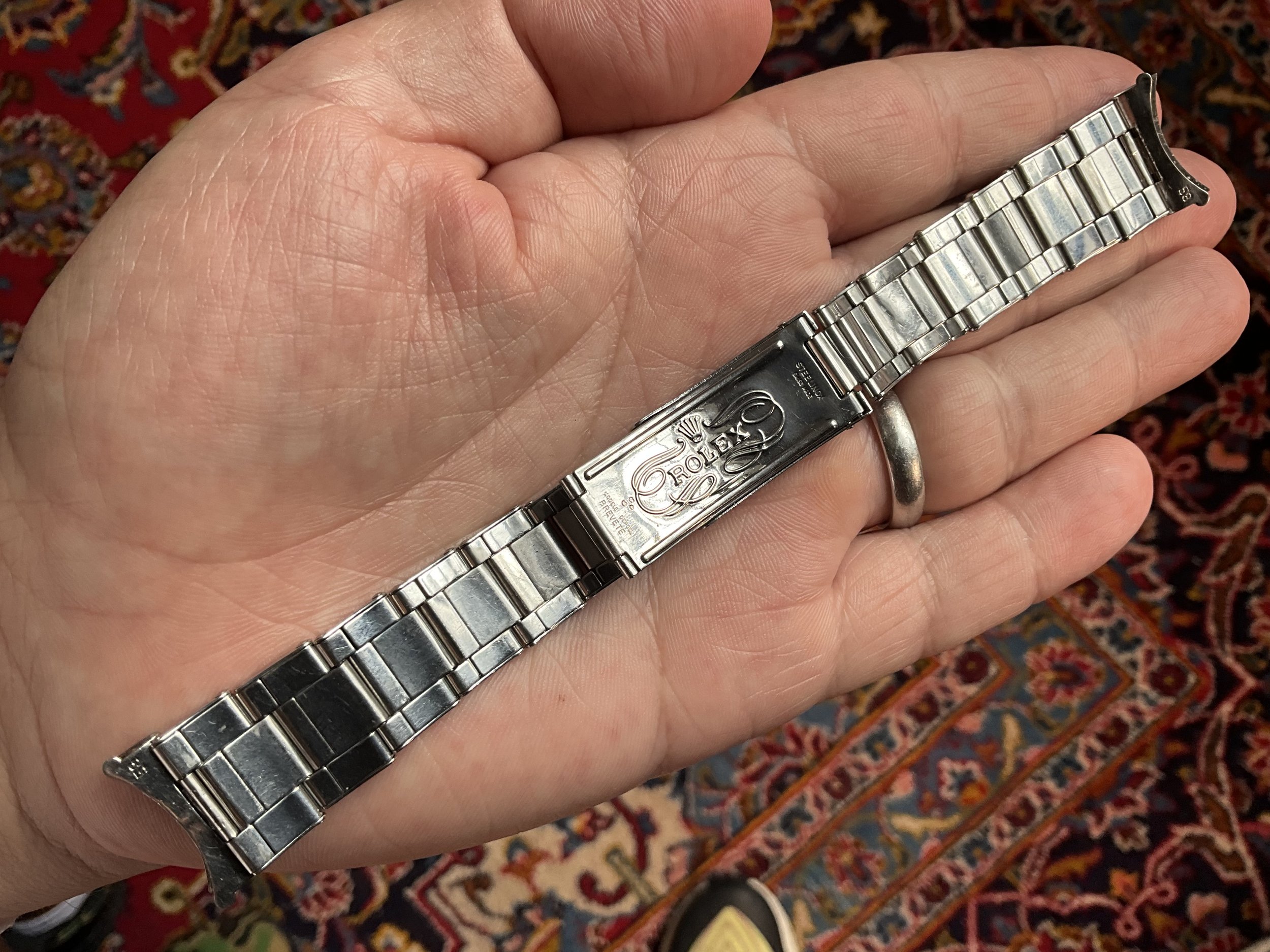 Gents Rolex style bracelet | Eternity Diamonds