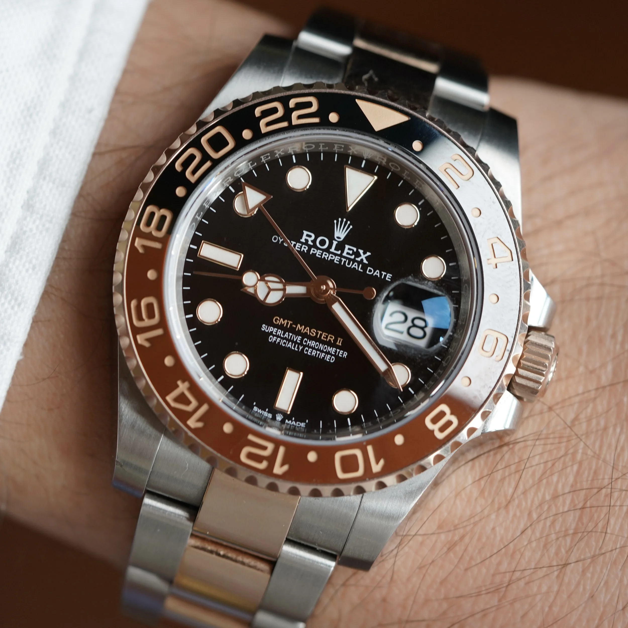 Rolex GMT-Master II 126711CHNR Unpolished Full Set