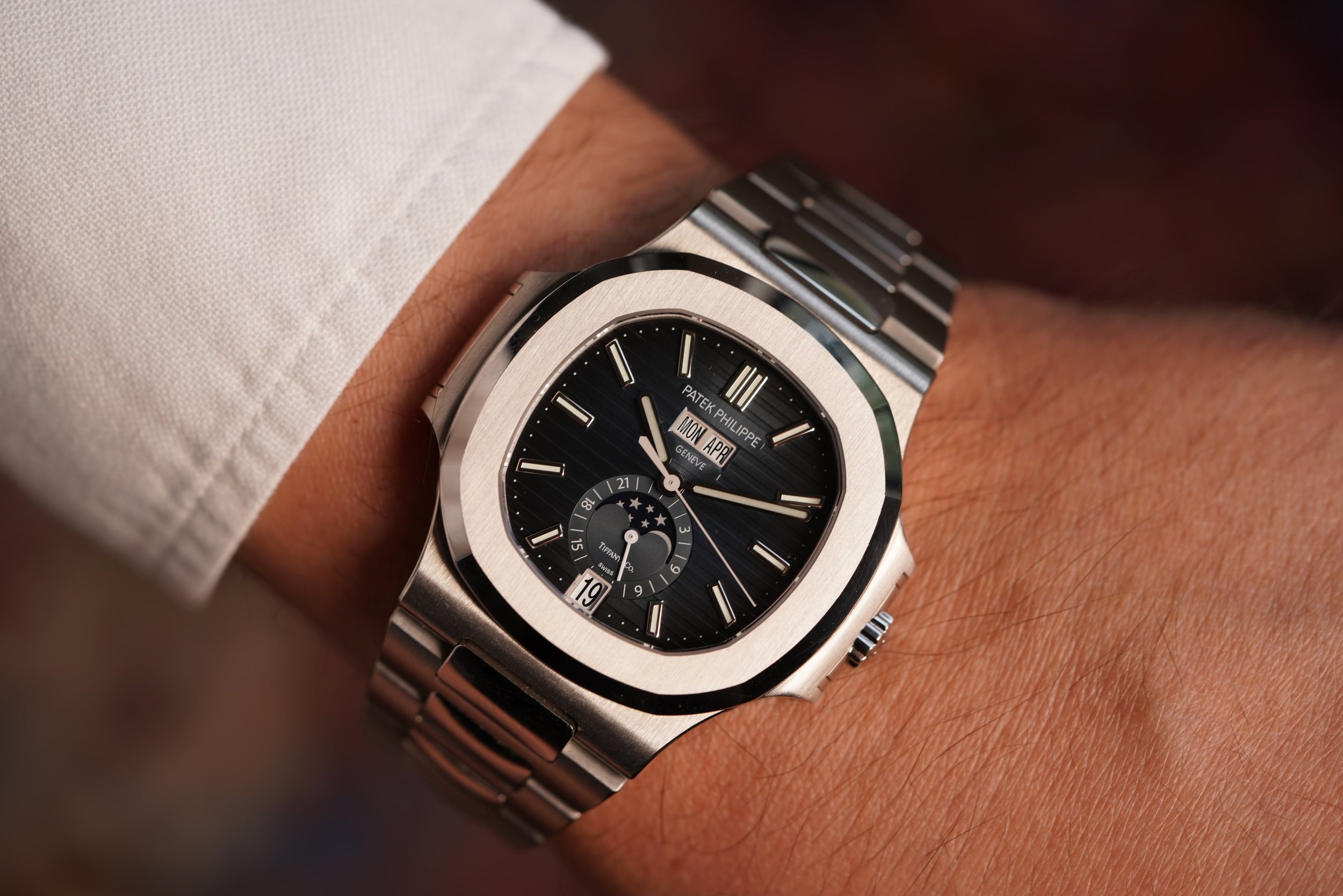 Patek Philippe Nautilus Tiffany & Co. Reference 5726/1A-014 Full Set ...