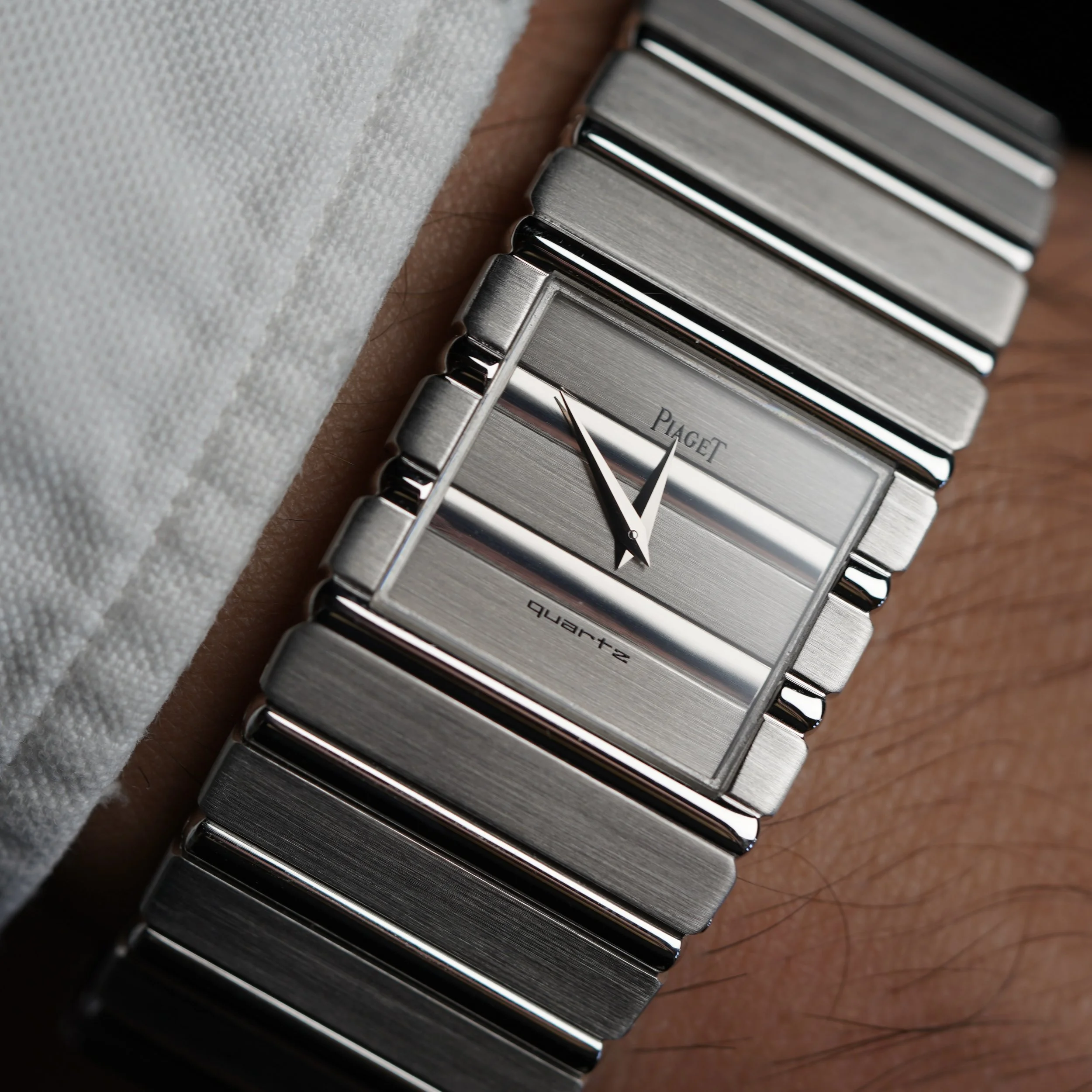 Piaget Polo Reference 7131 C701 In 18k White Gold W/ Later Box