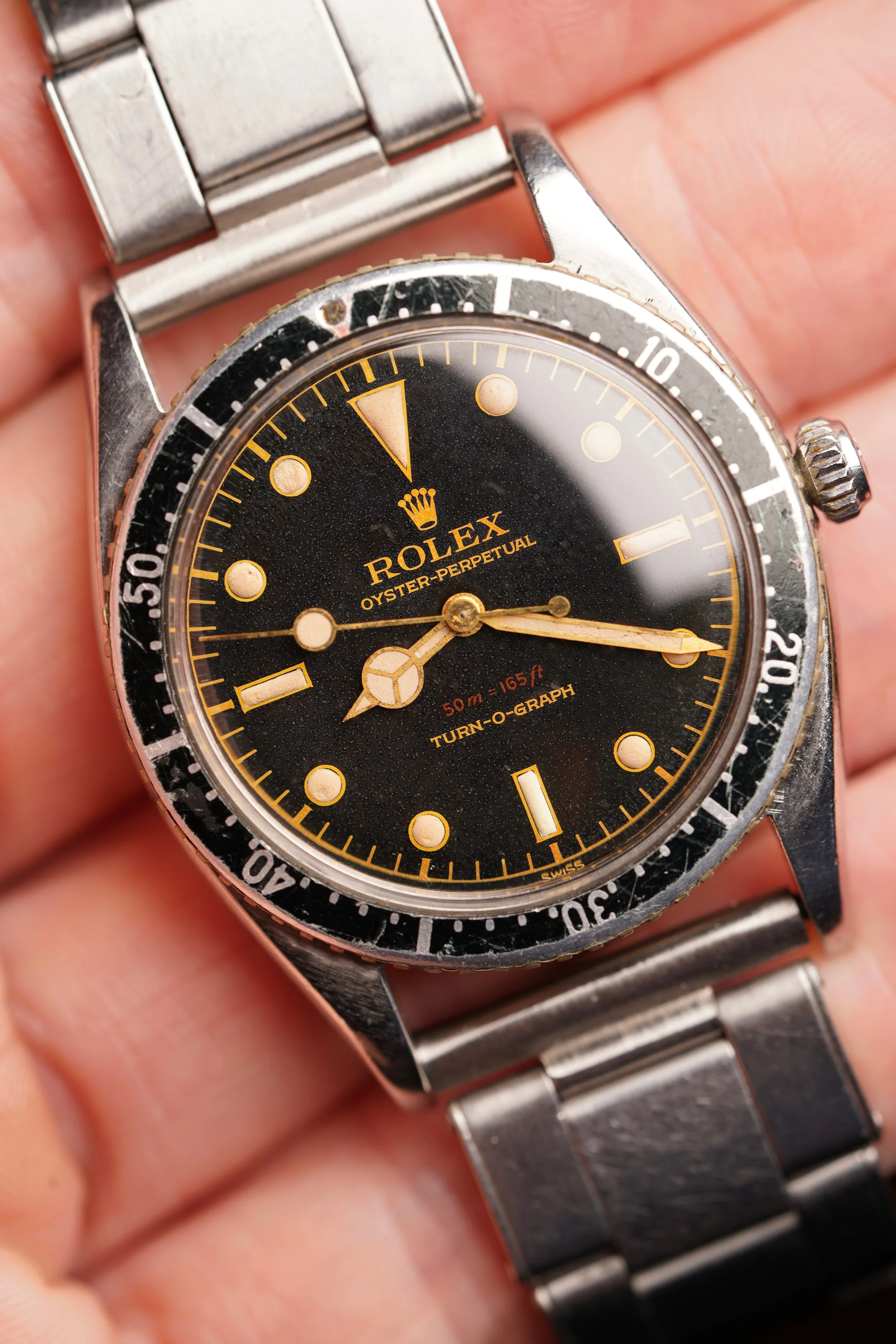 Rolex Turn-O-Graph Reference 6202 USAF w/ Copy of Letter of