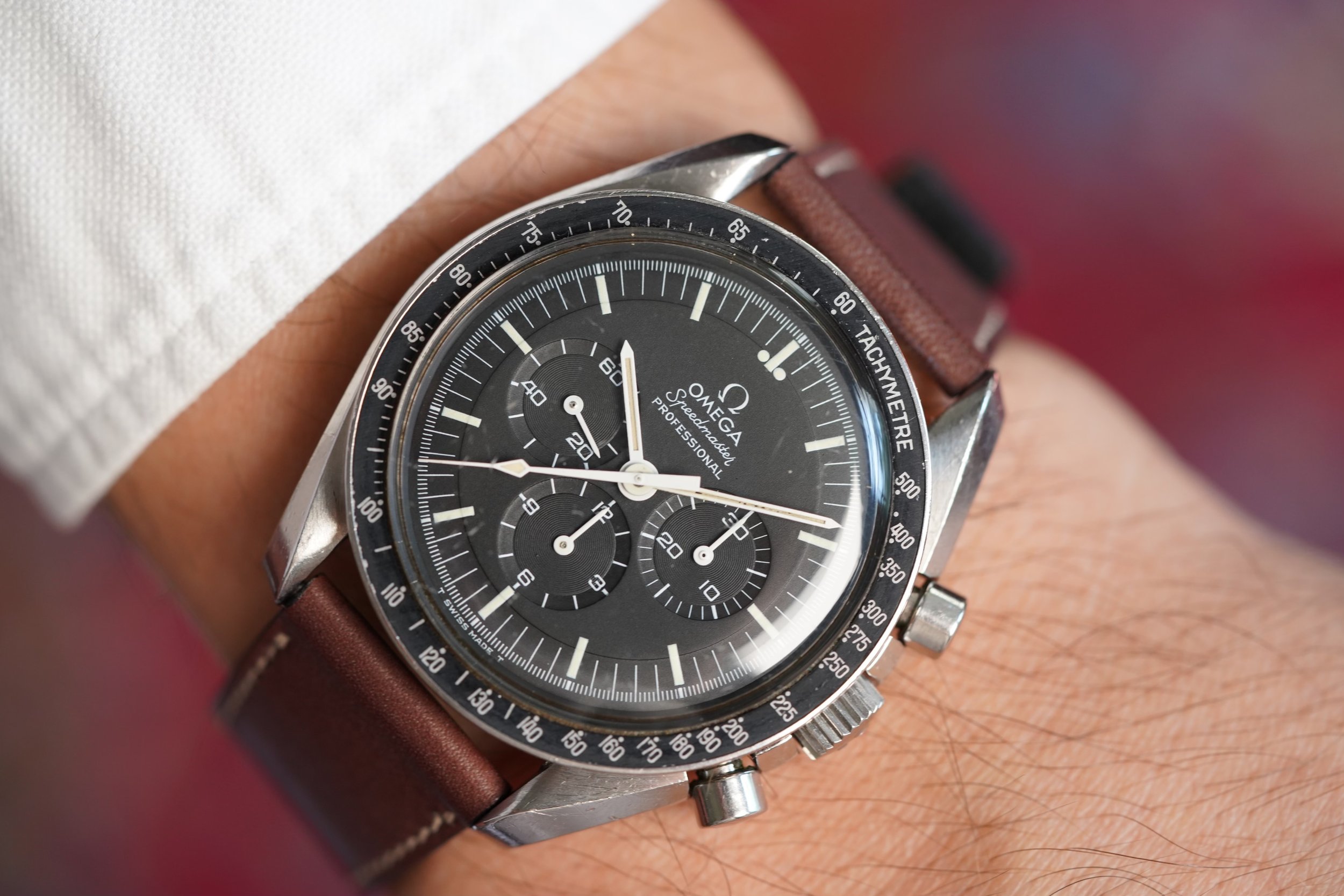 OMEGA Speedmaster Professional Reference 145.022 69 Straight Writing Unpolished Wind Vintage