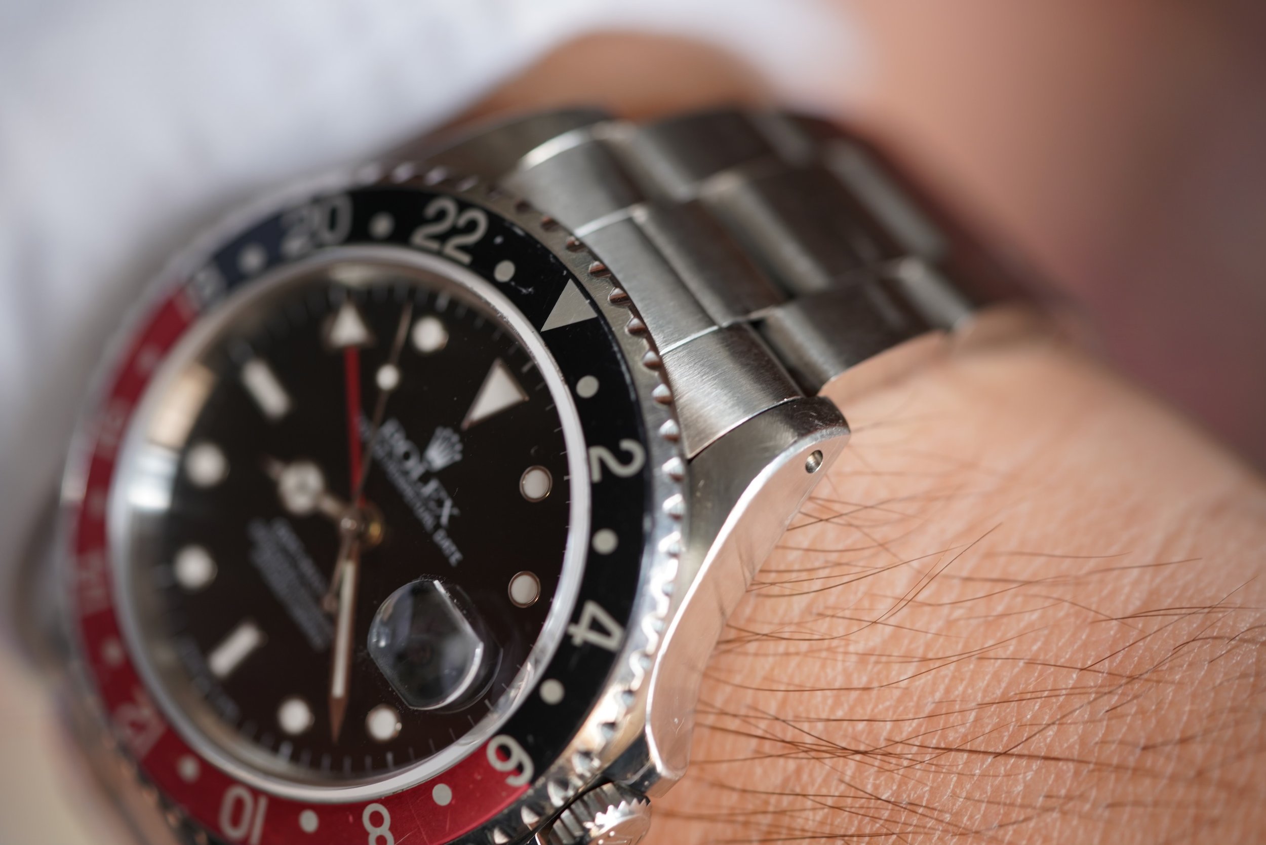 Rolex Coke GMTMaster II Reference 16710 — Wind Vintage