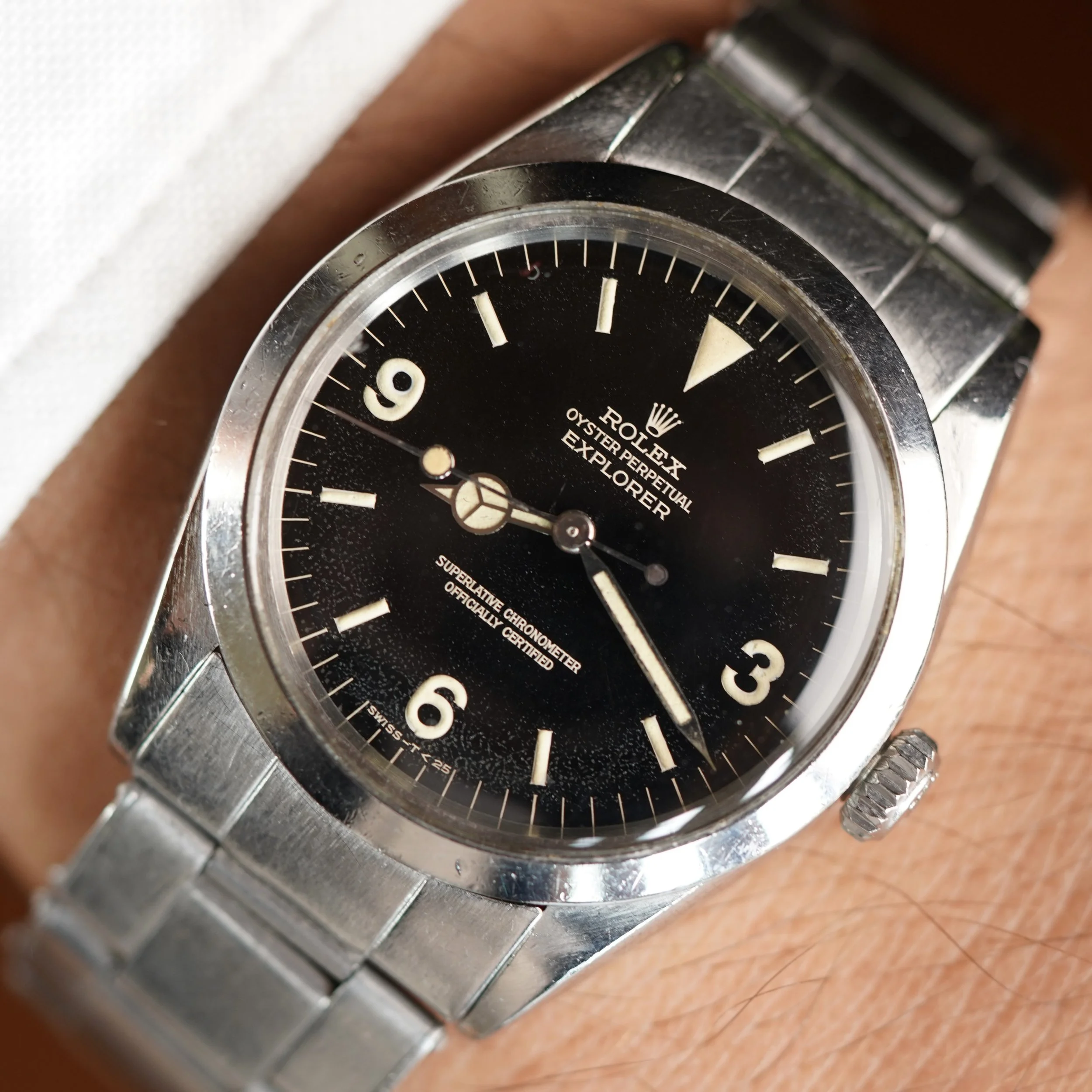 Rolex Gilt Dial Explorer I Ref 1016
