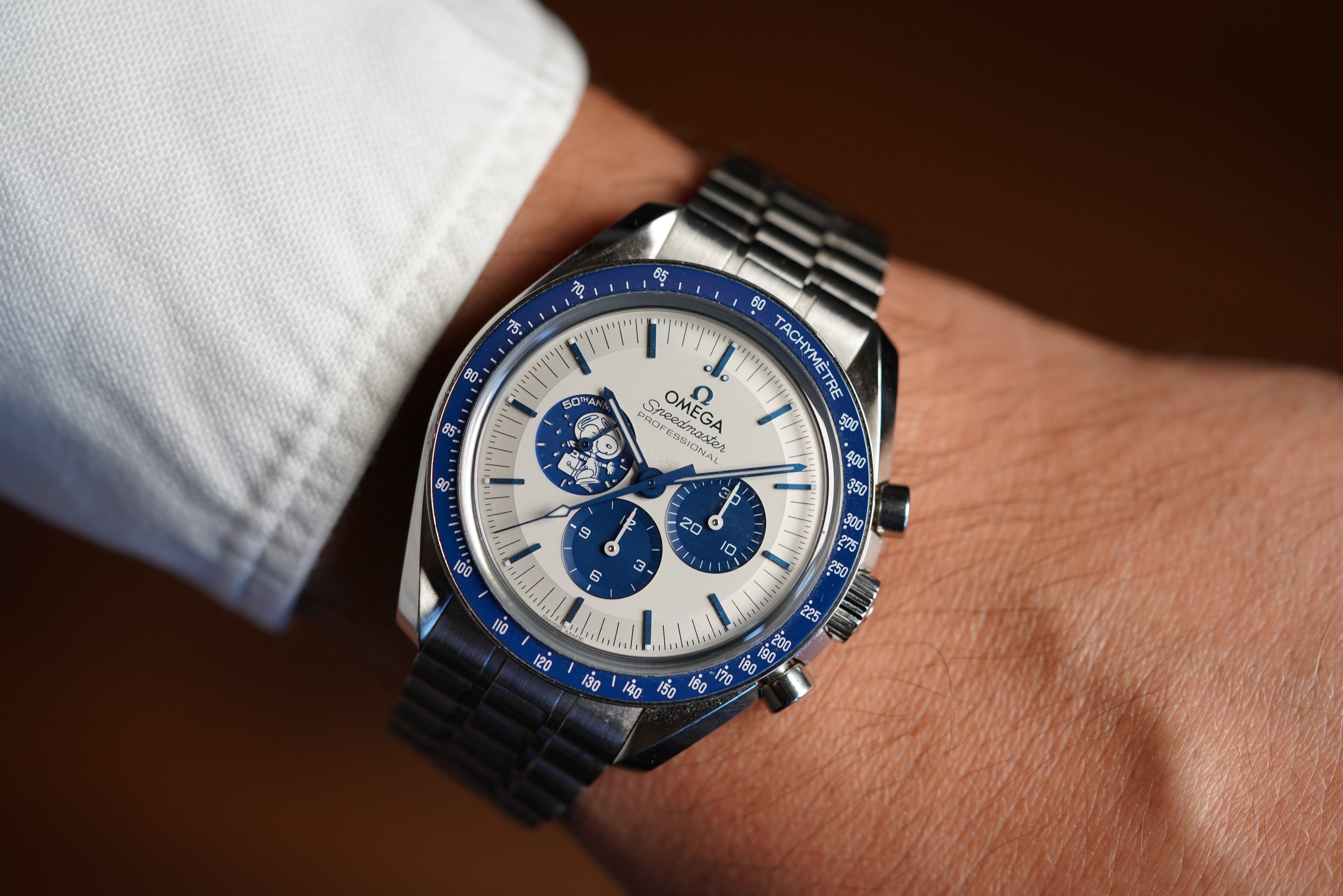 OMEGA Speedmaster “SILVER SNOOPY AWARD” 50TH ANNIVERSARY OMEGA Speedmaster “SILVER SNOOPY AWARD” 50TH ANNIVERSARY