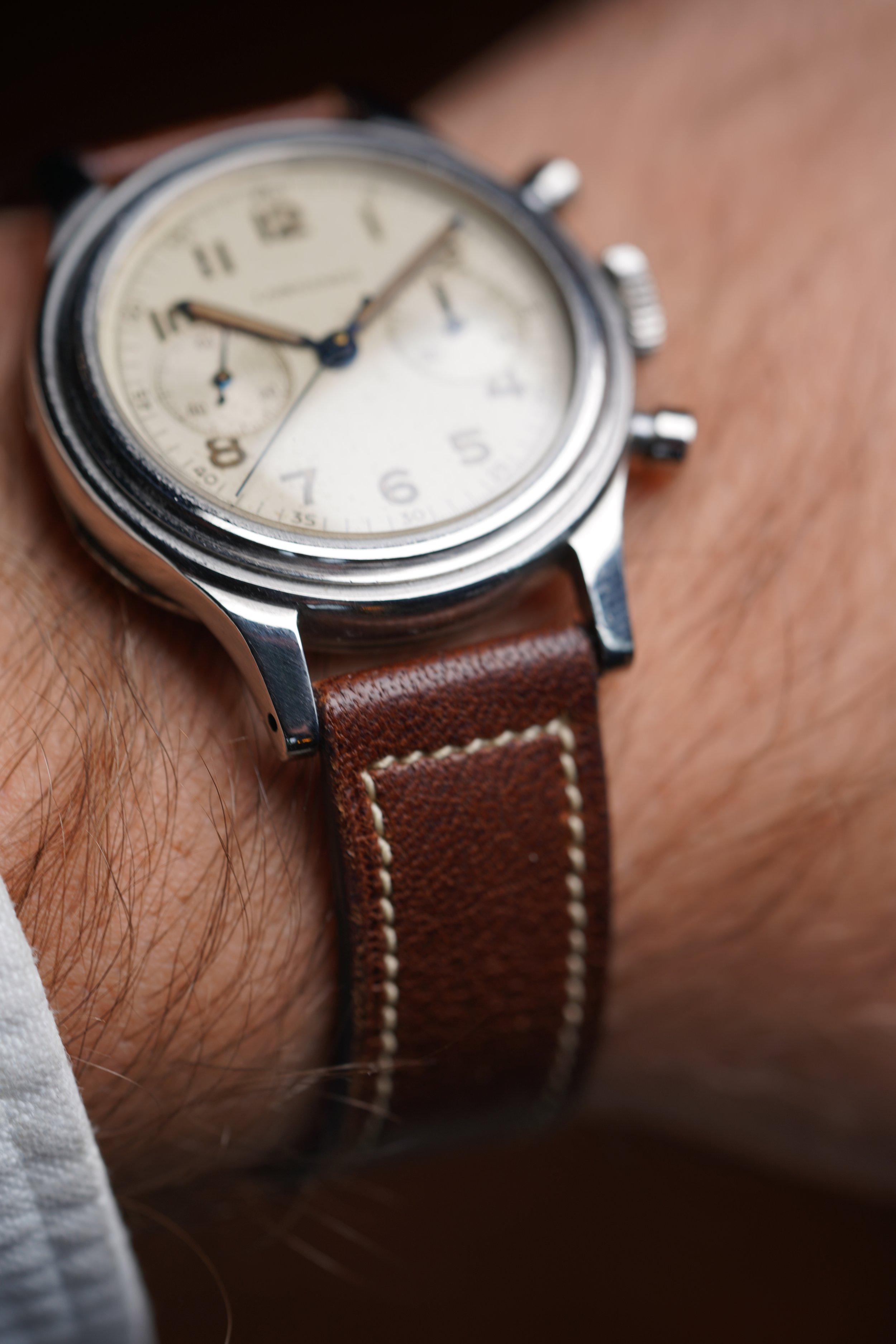 Longines 13ZN Chronograph Reference 5415 w/ Extract — Wind Vintage