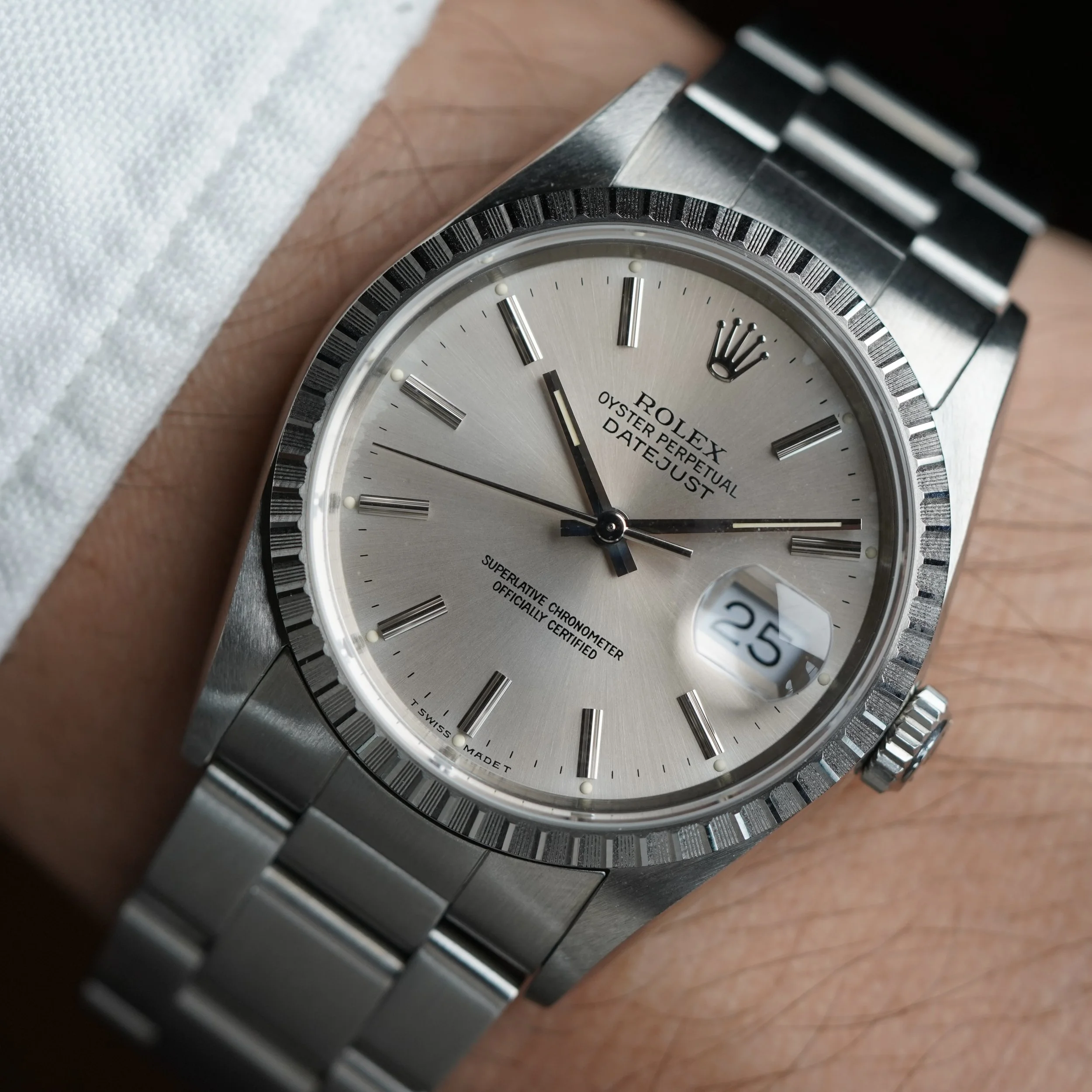 Rolex IBM Datejust 16220 Full Set — Wind Vintage