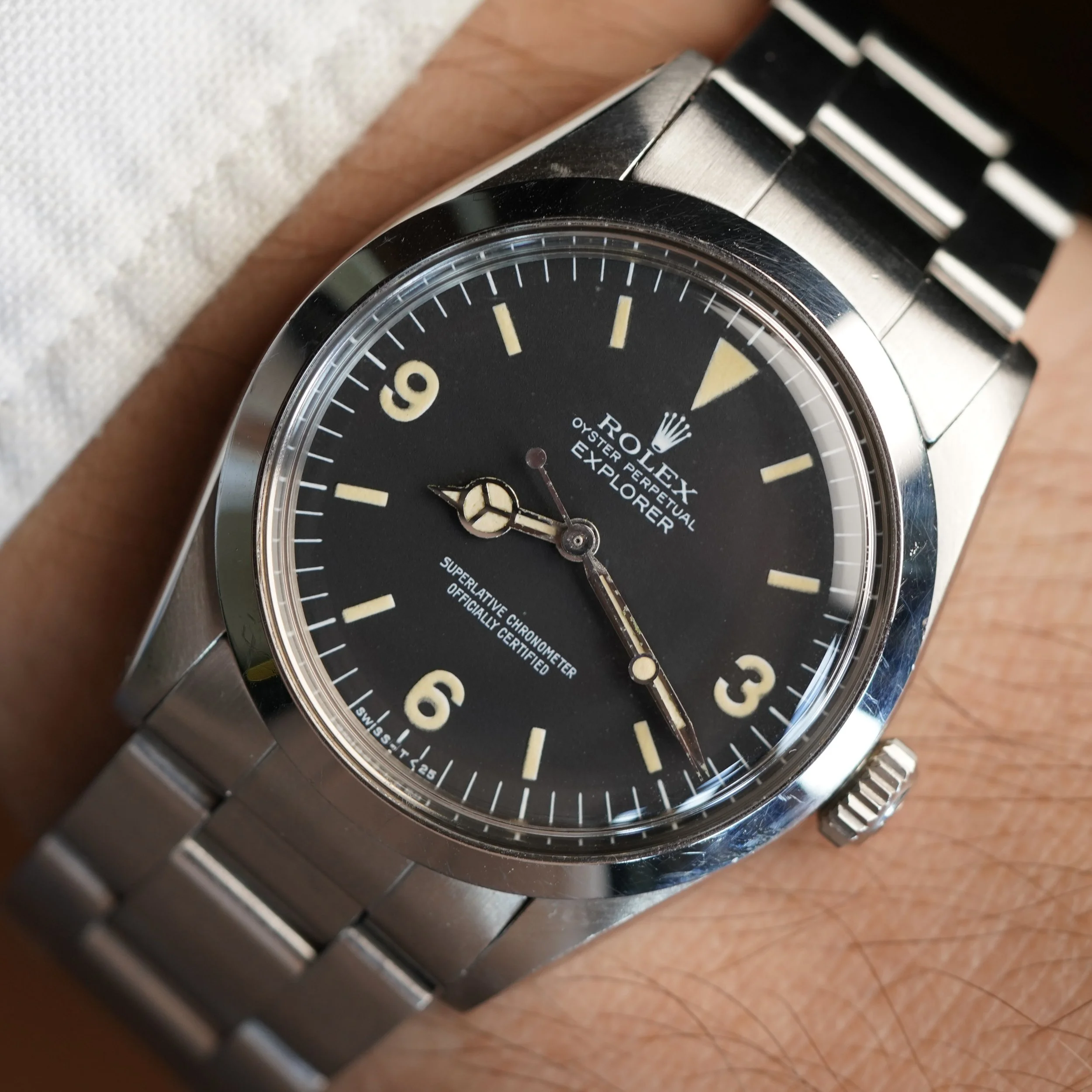 Rolex Explorer I Reference 1016 Full Set