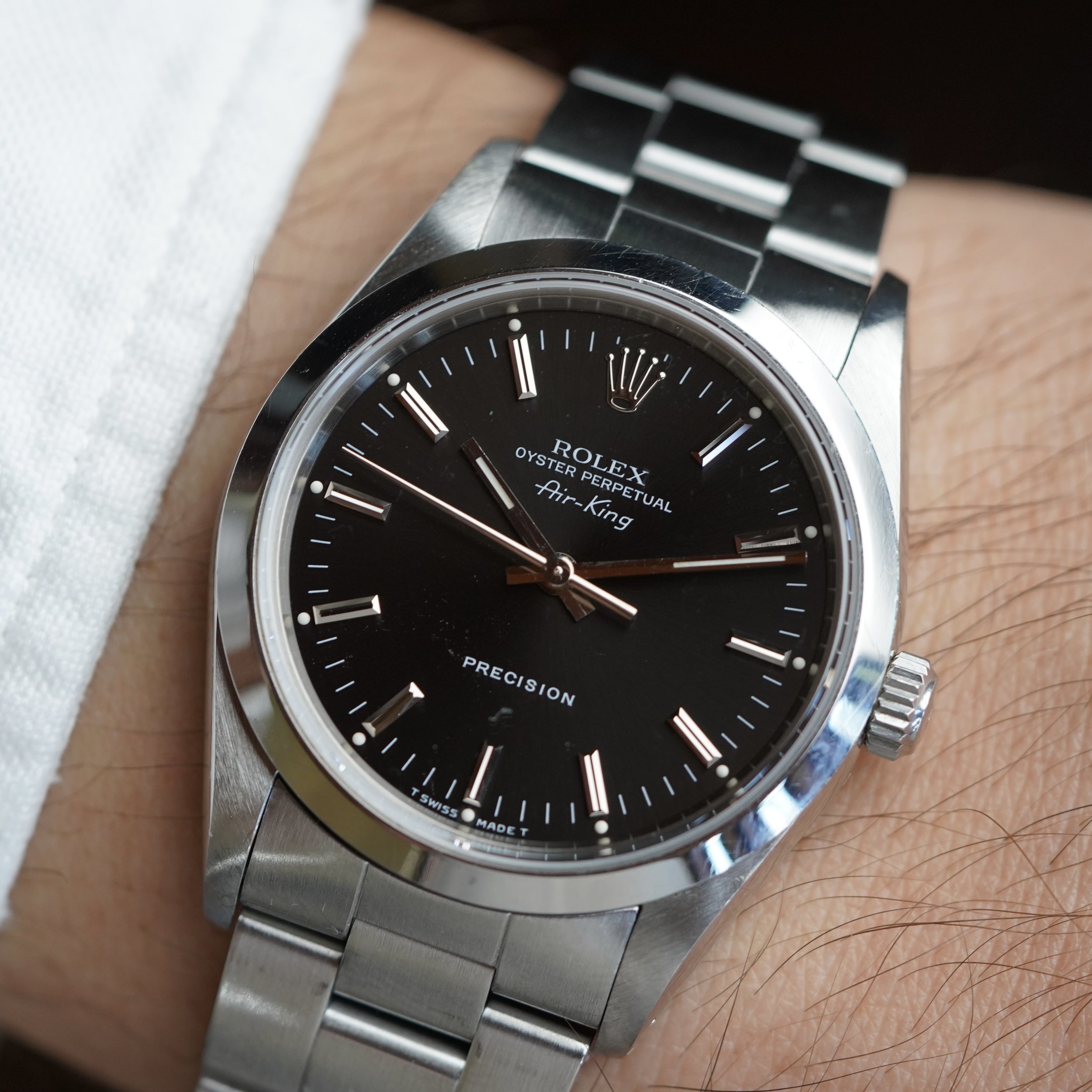 Rolex Black Dial Air-King Ref. 14000