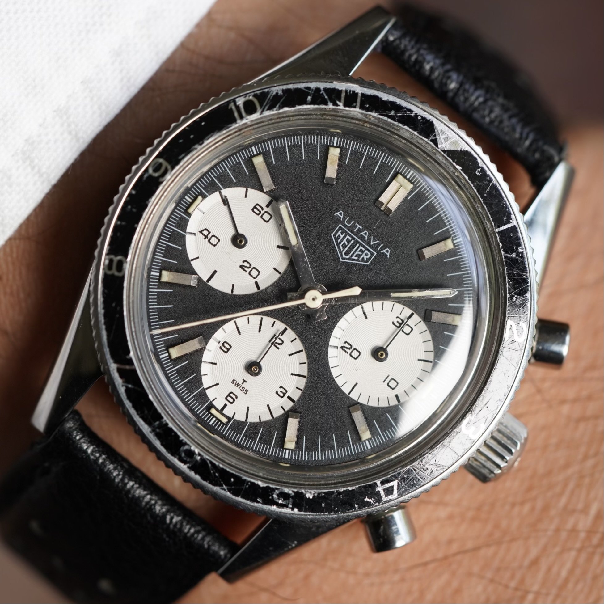 Heuer Autavia Jochen Rindt Reference 2446 w/ Racing Provenance