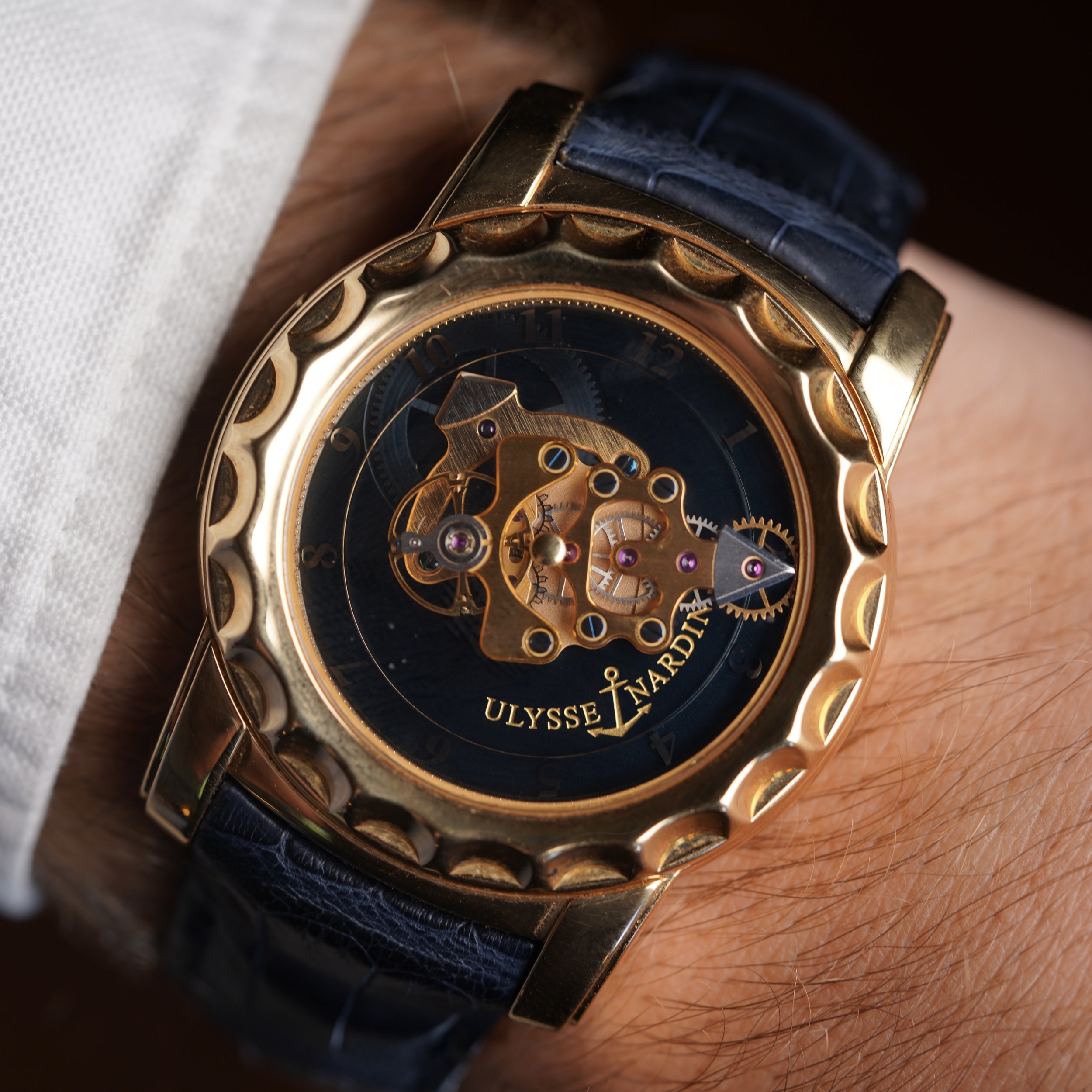 Ulysse Nardin Freak Reference 016-88 in 18k Gold w/ Box — Wind Vintage