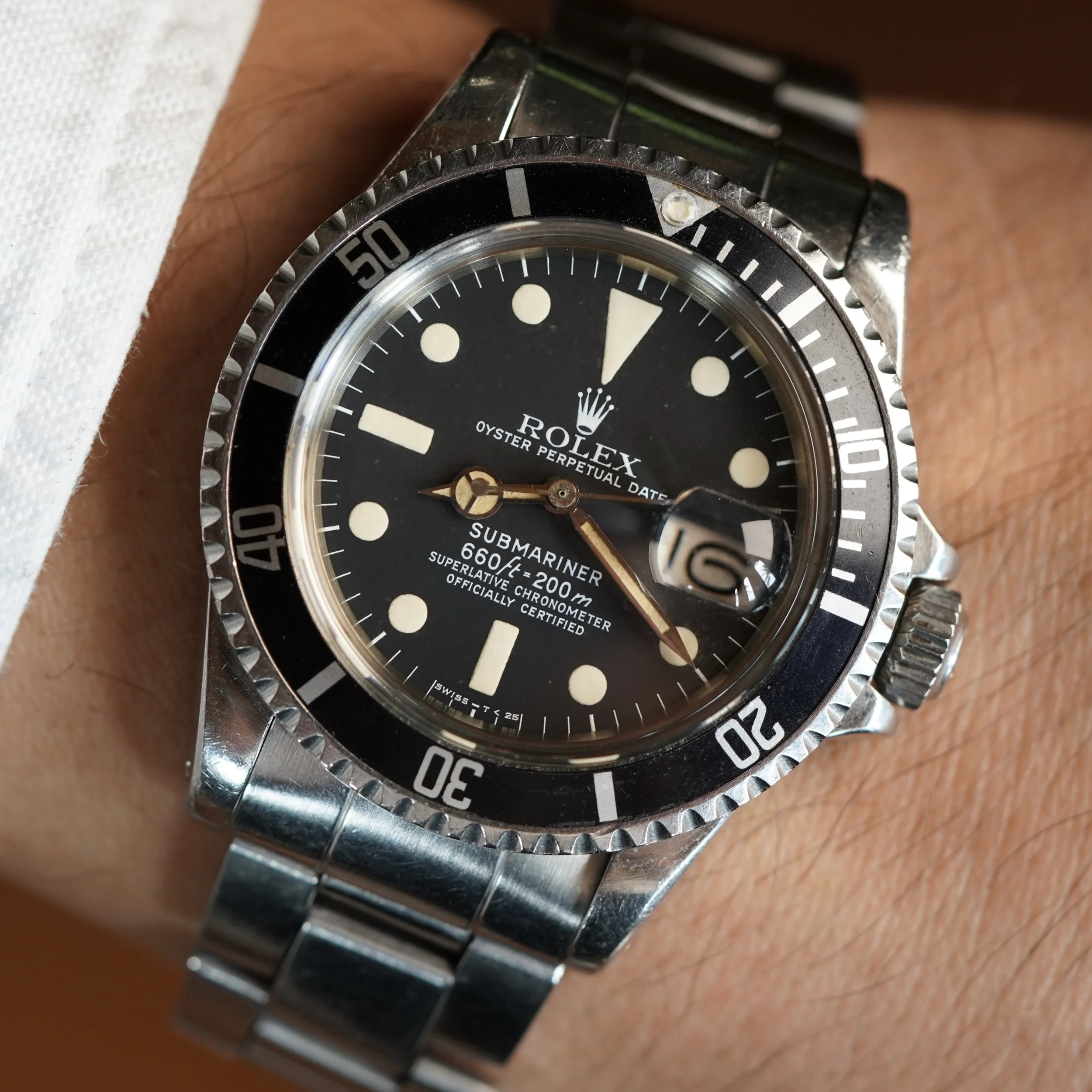 Rolex Submariner Ref. 1680 Unpolished
