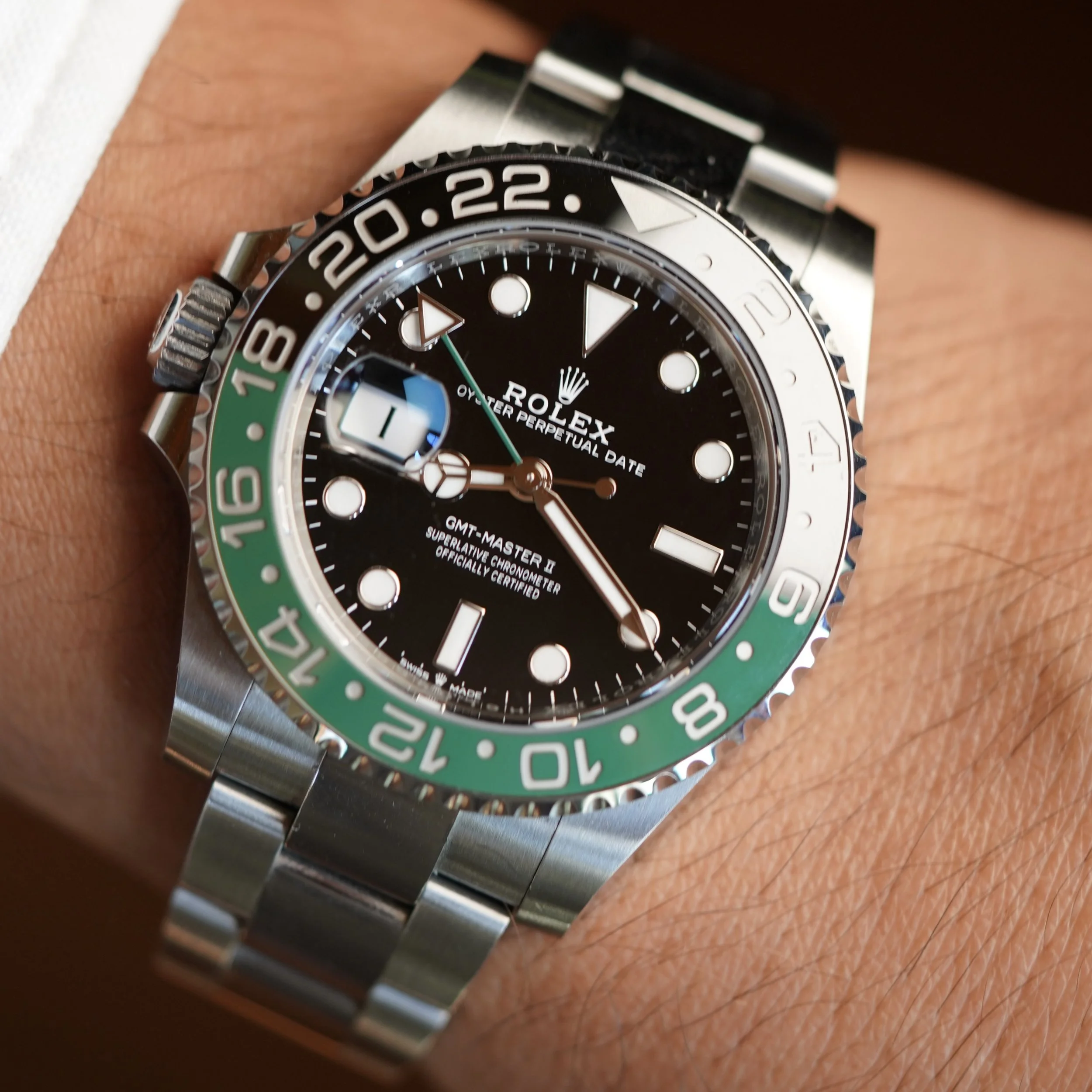 Rolex Sprite Destro GMT-Master II 126720VTNR Unpolished Box &amp; Papers