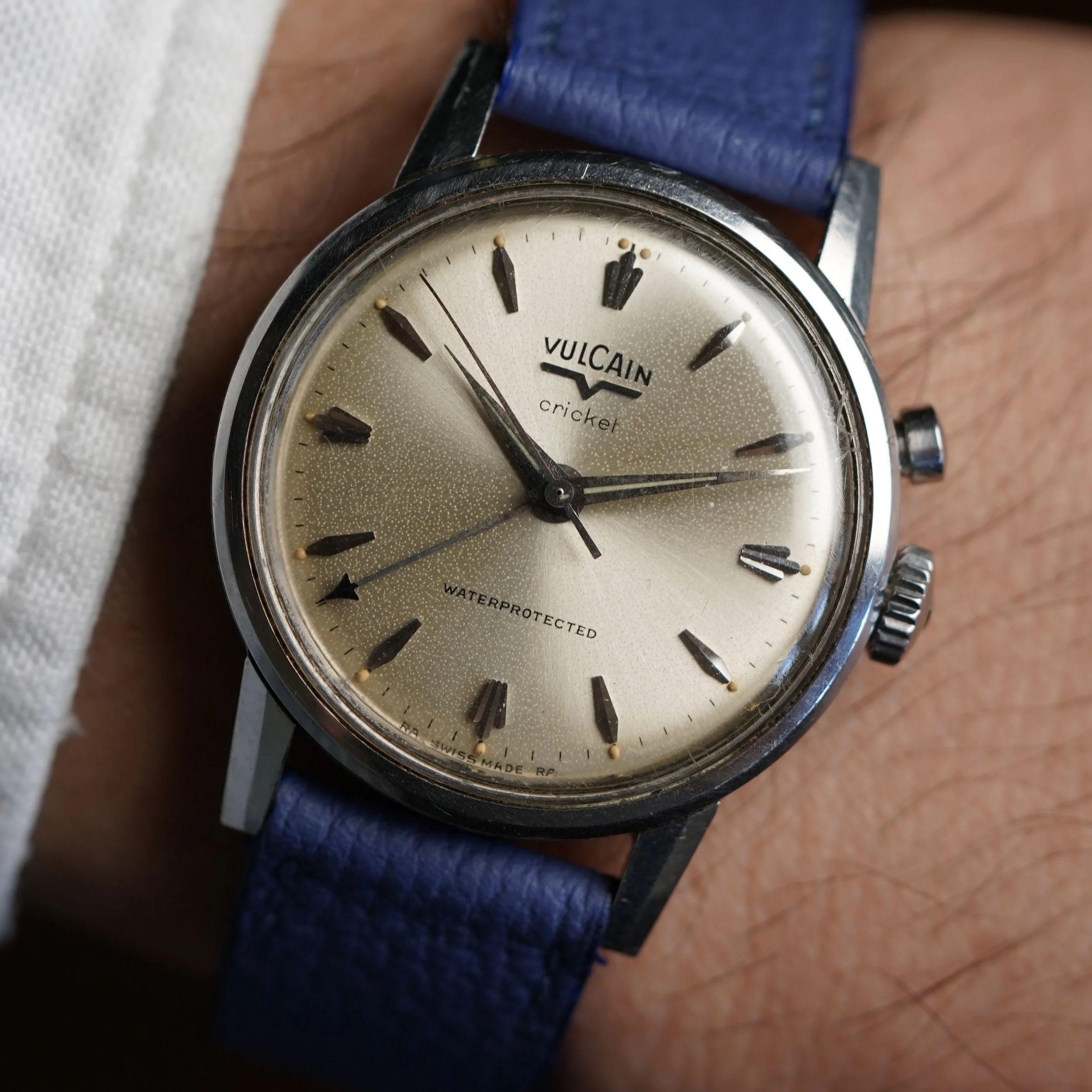 Vulcain Cricket Waterprotected S2323A Unpolished