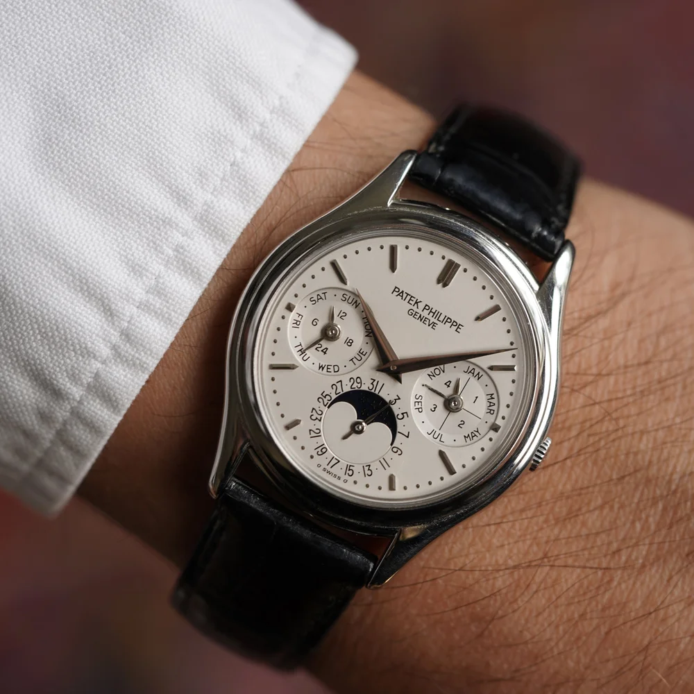 Patek Philippe Reference 3940P-011 Unpolished Full Set — Wind Vintage