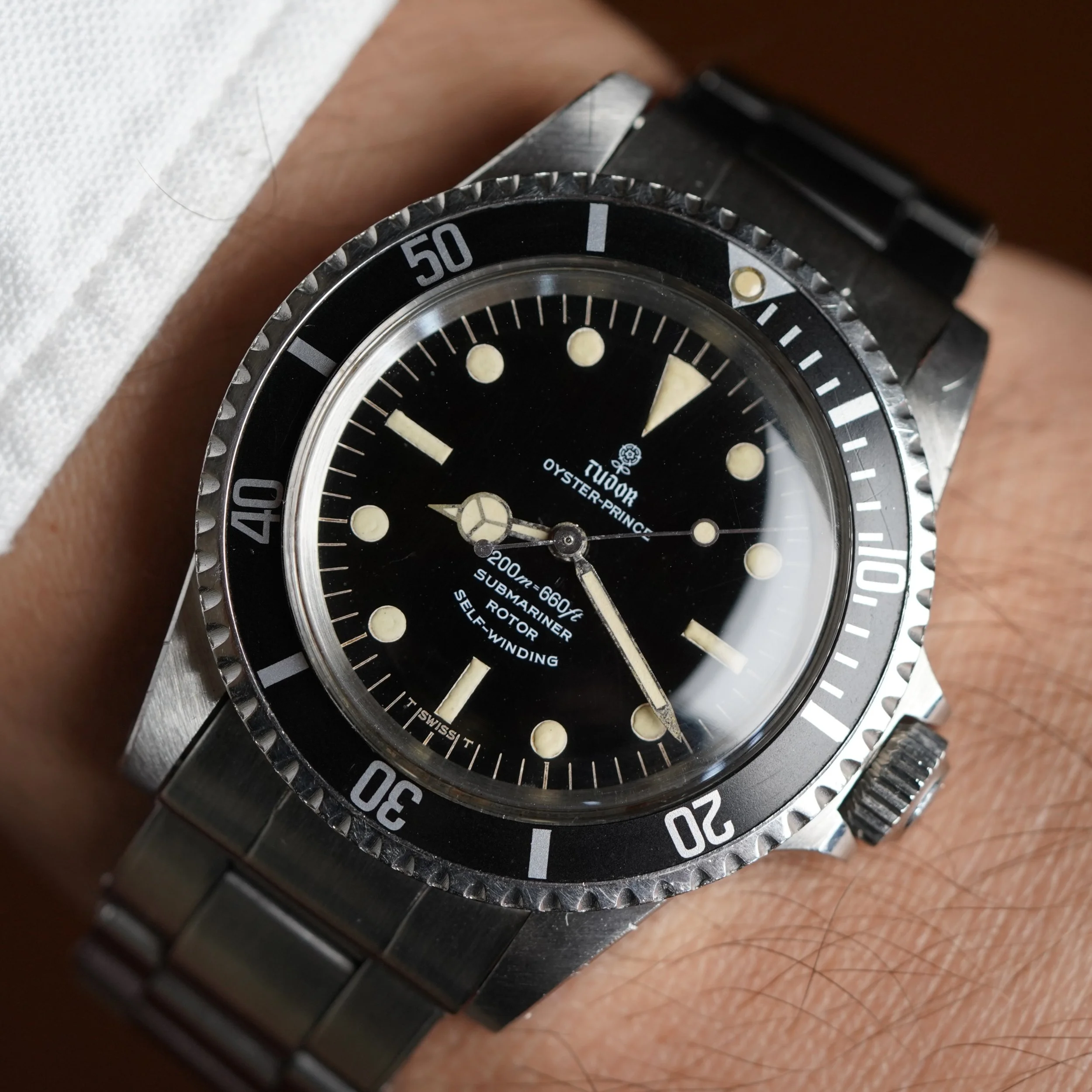 TUDOR Submariner Ref. 7928 Gilt Dial