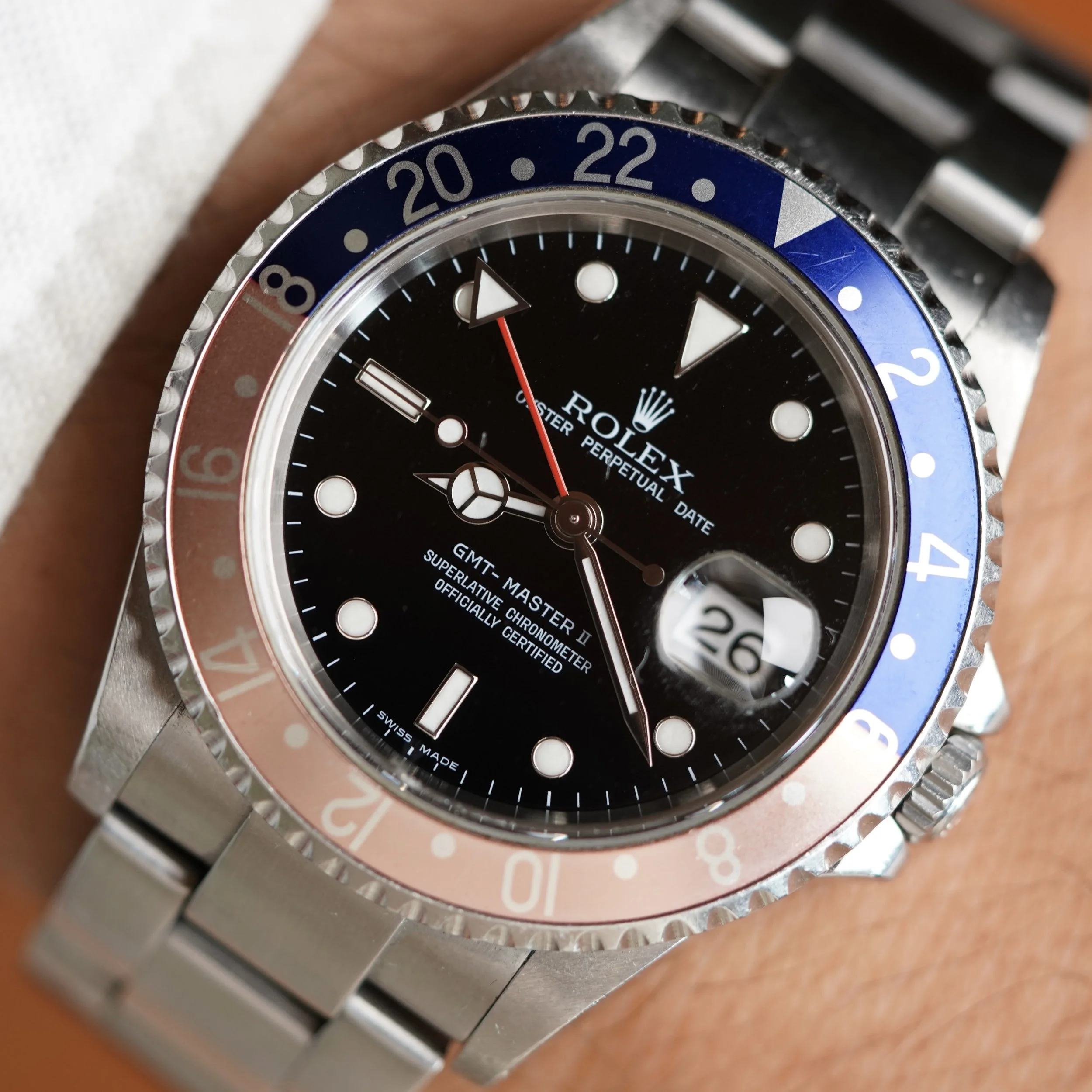 Rolex Pepsi GMT-Master II 16710 Unpolished Full Set