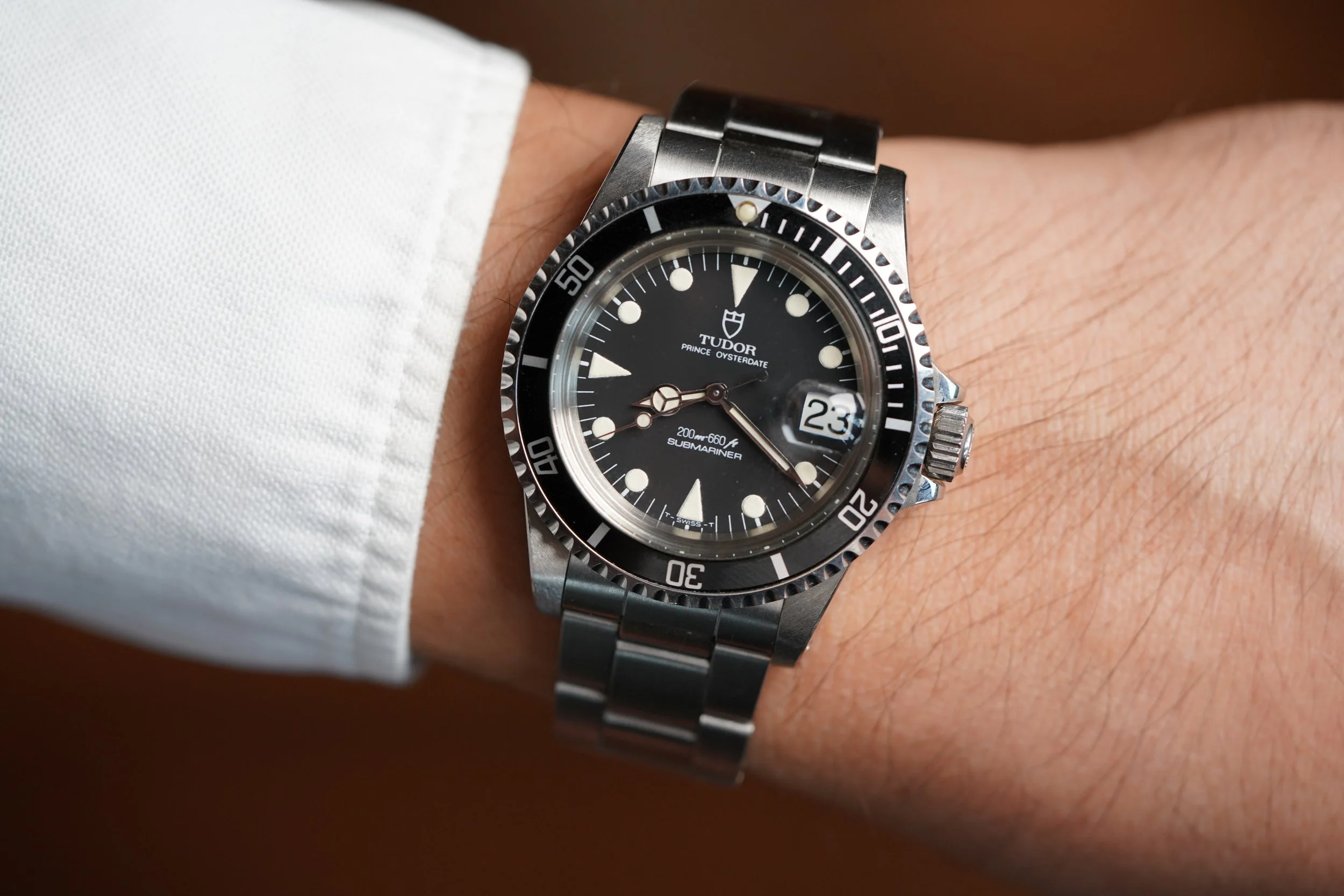 TUDORビンテージカスタム サブマリーナ Ref.79090 Tudor Submariner Ref 79090 Unpolished — Wind Vintage