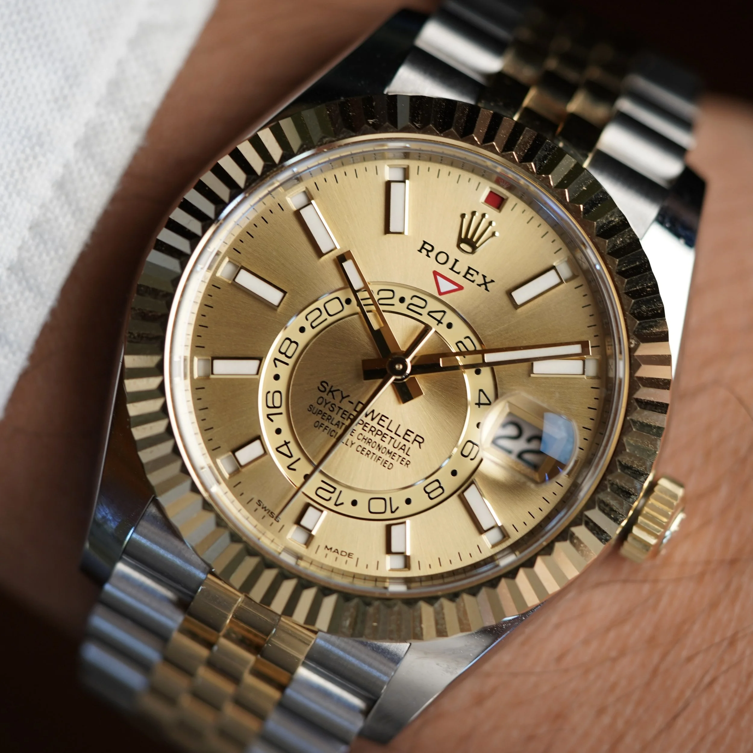 Rolex Sky-Dweller Two-Tone Ref. 326933 Full Set