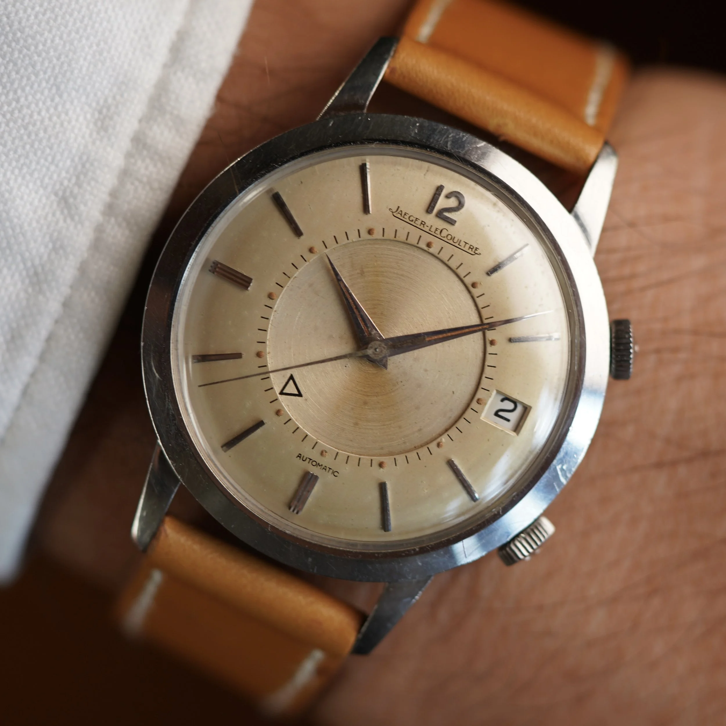 Jaeger-LeCoultre Mk I Memovox E 855 Unpolished