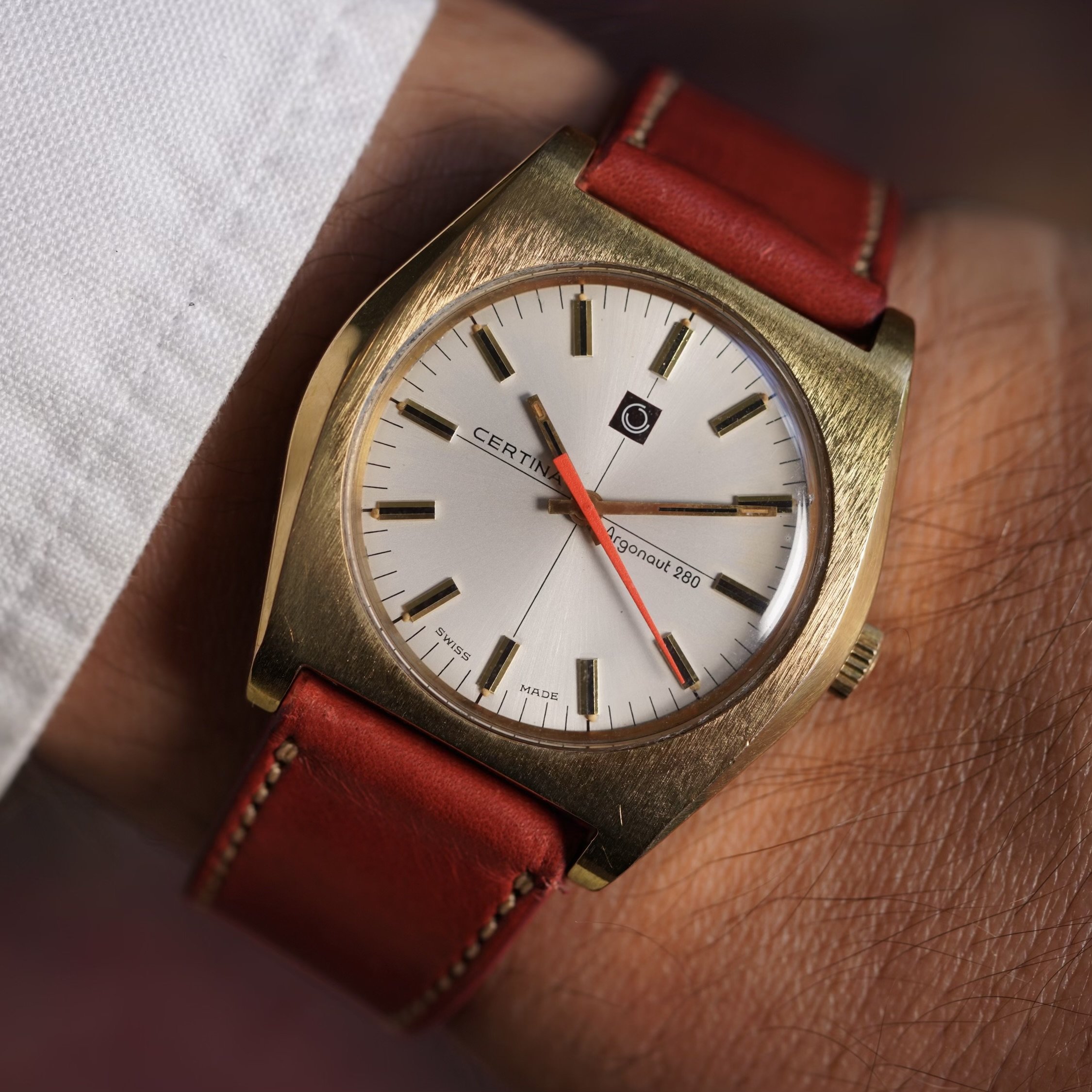 Certina Argonaut 280 Gold Plated Wind Vintage
