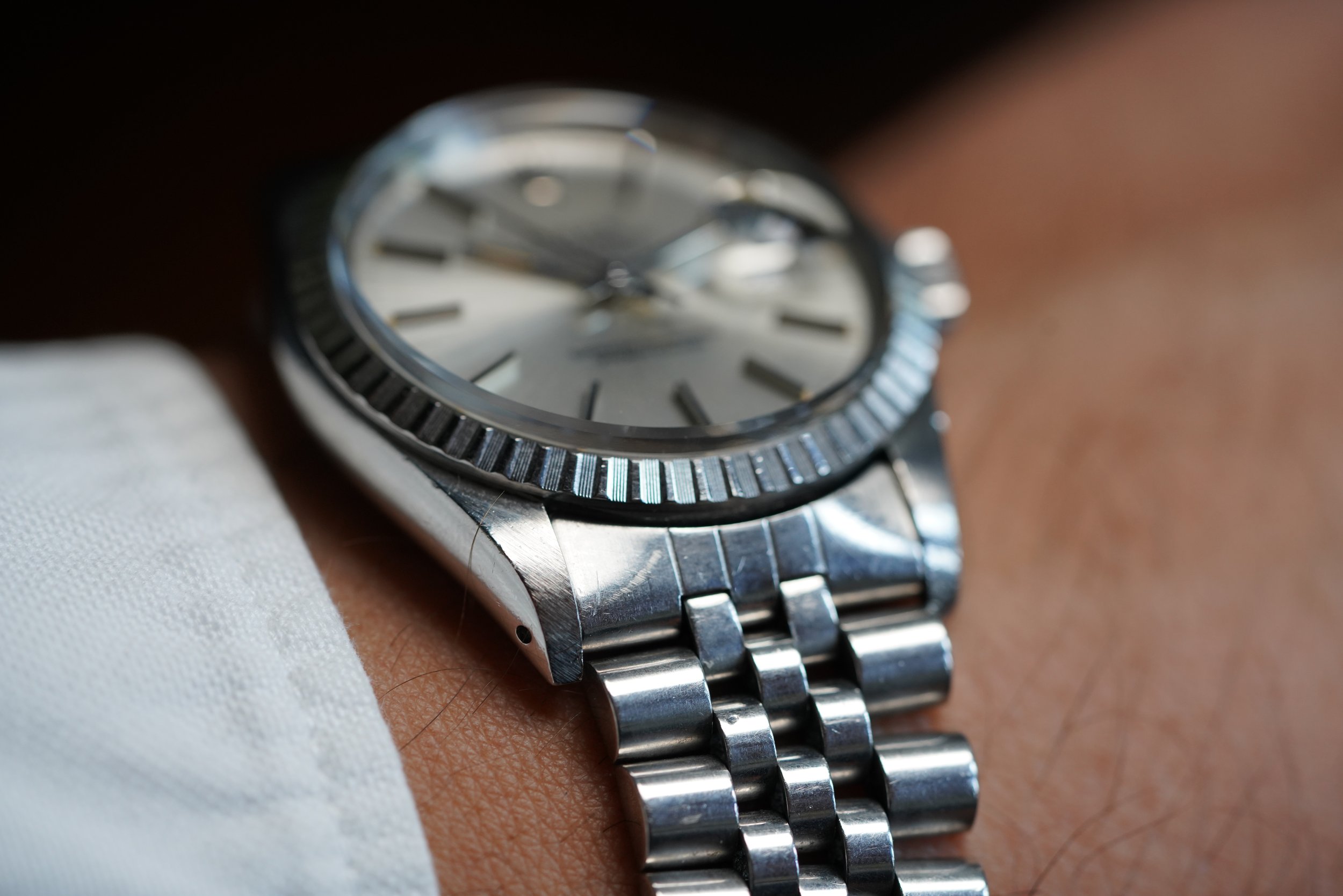 Rolex Datejust Silver Sunburst Dial Reference 16030 Rolex Datejust Silver Sunburst Dial Reference 16030