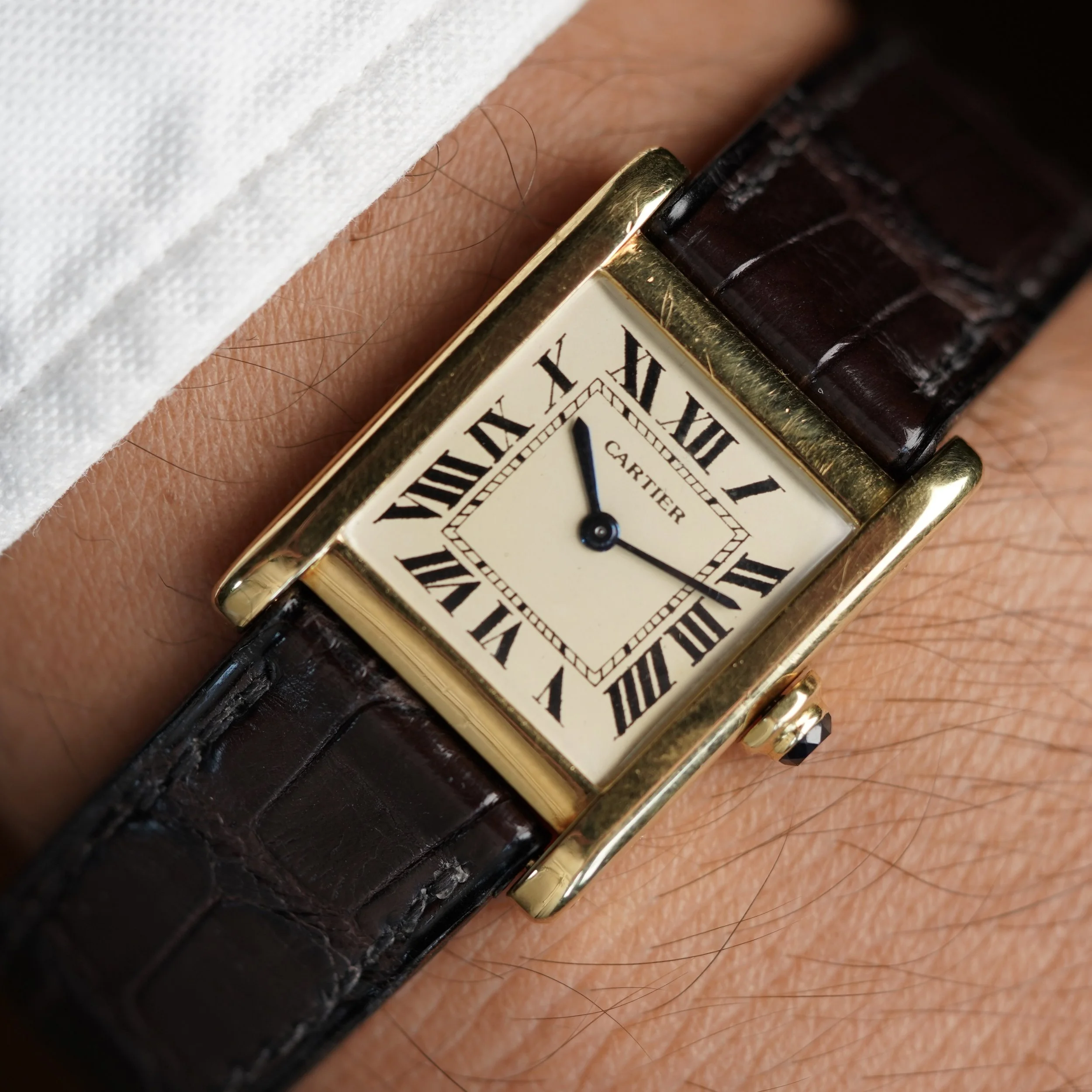 Cartier Tank Normale in 18K YG