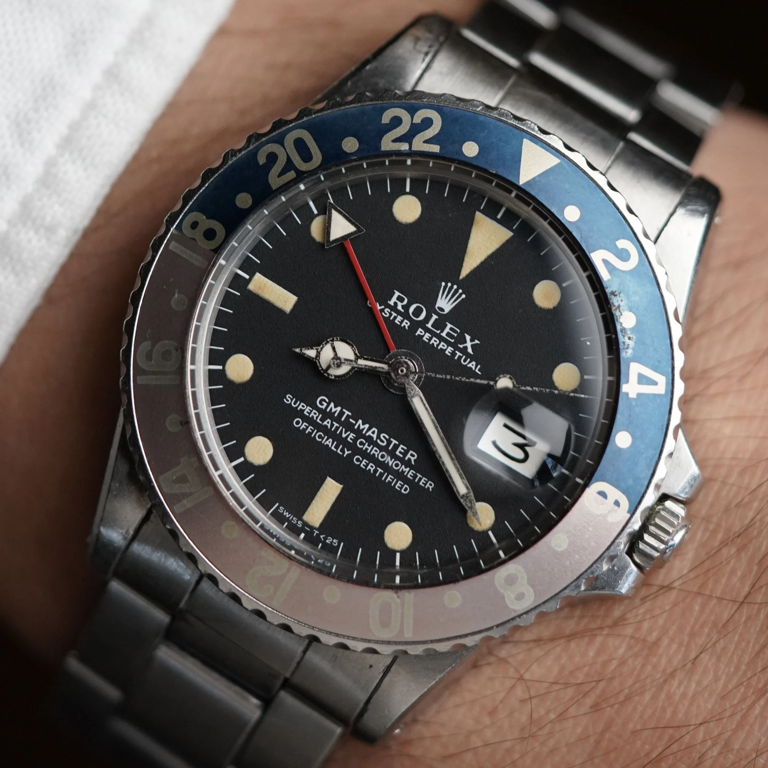 Rolex GMT-Master Reference 1675 Unpolished Full Set