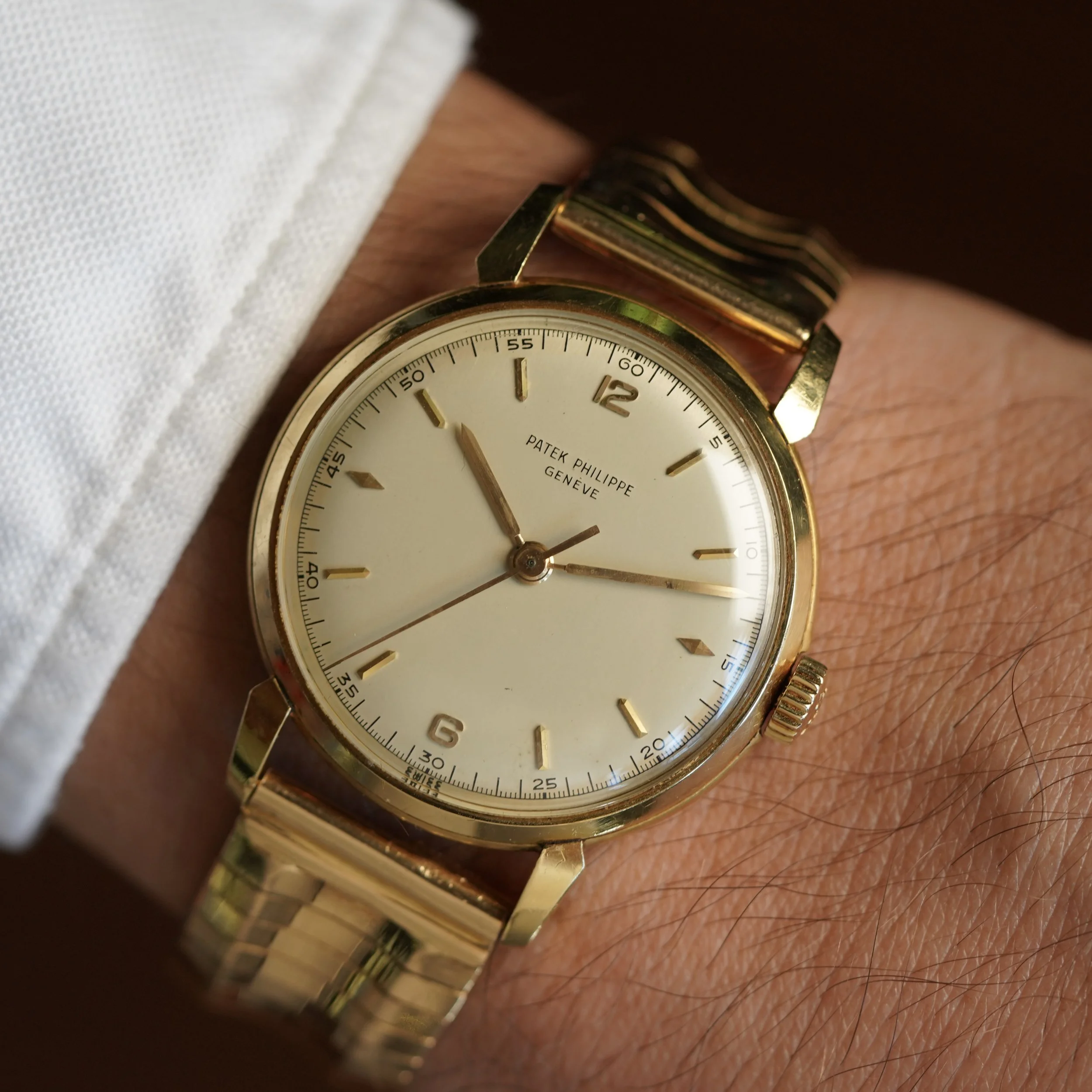 Patek Philippe Calatrava Reference 2482 on Bracelet Unpolished w/ Extract