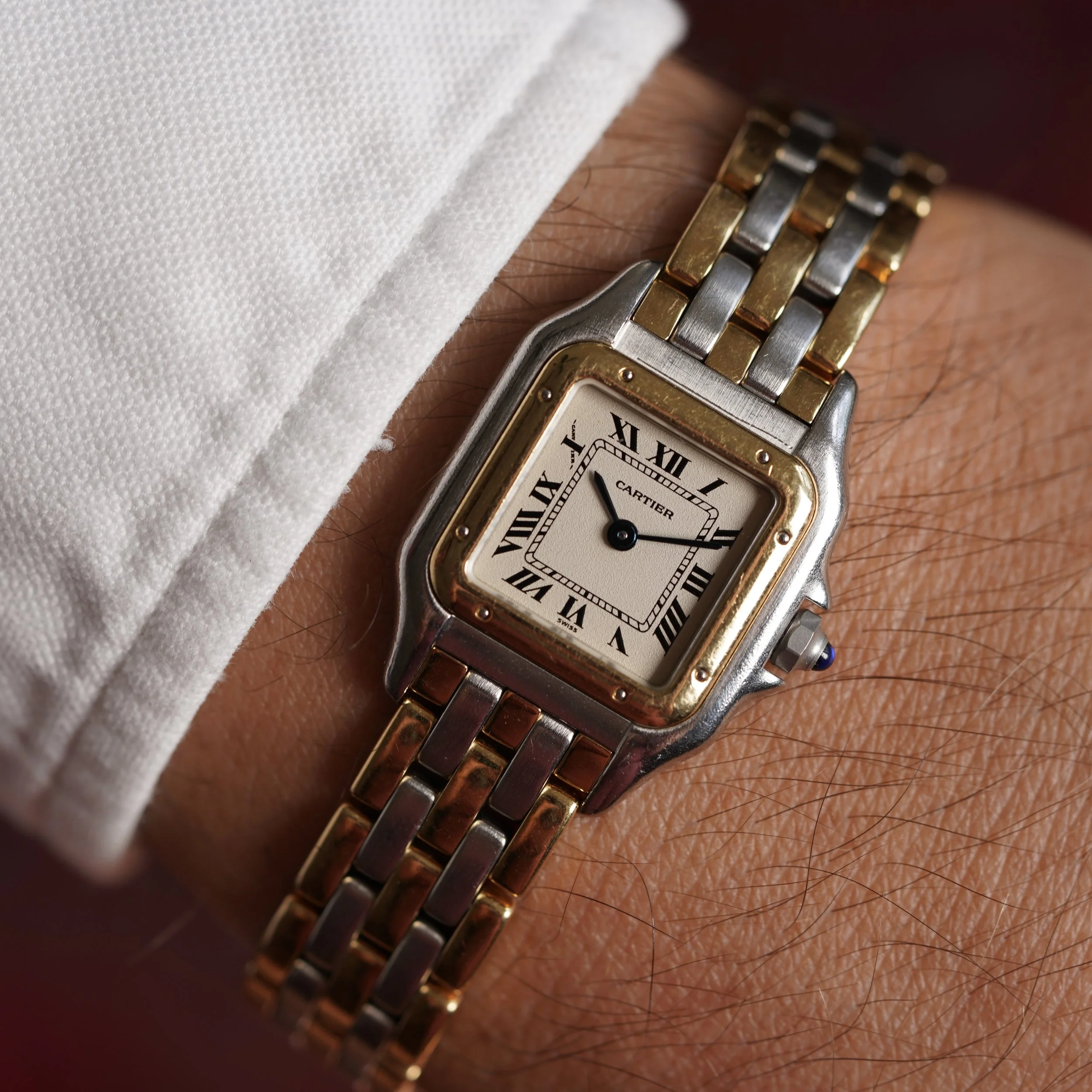 Cartier Panthère 1057919 Steel & Gold w/ Service Papers