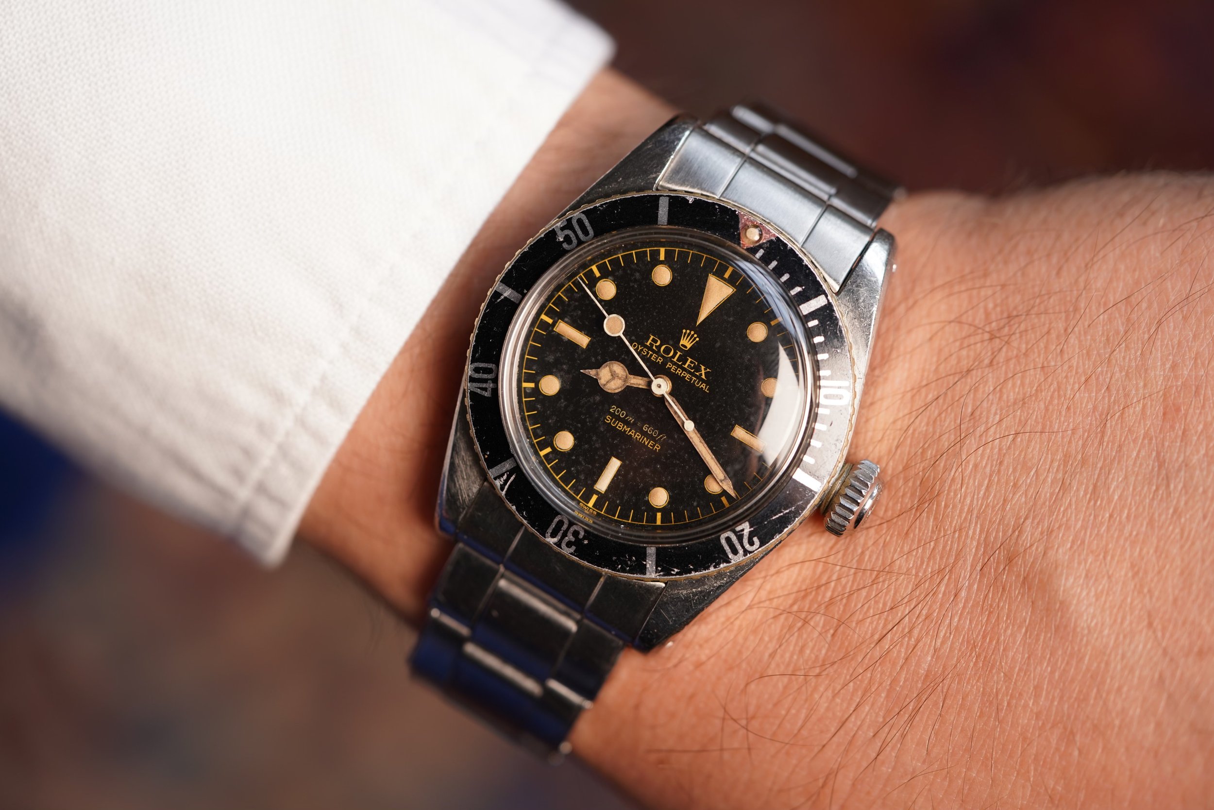 Rolex submariner hotsell 5510
