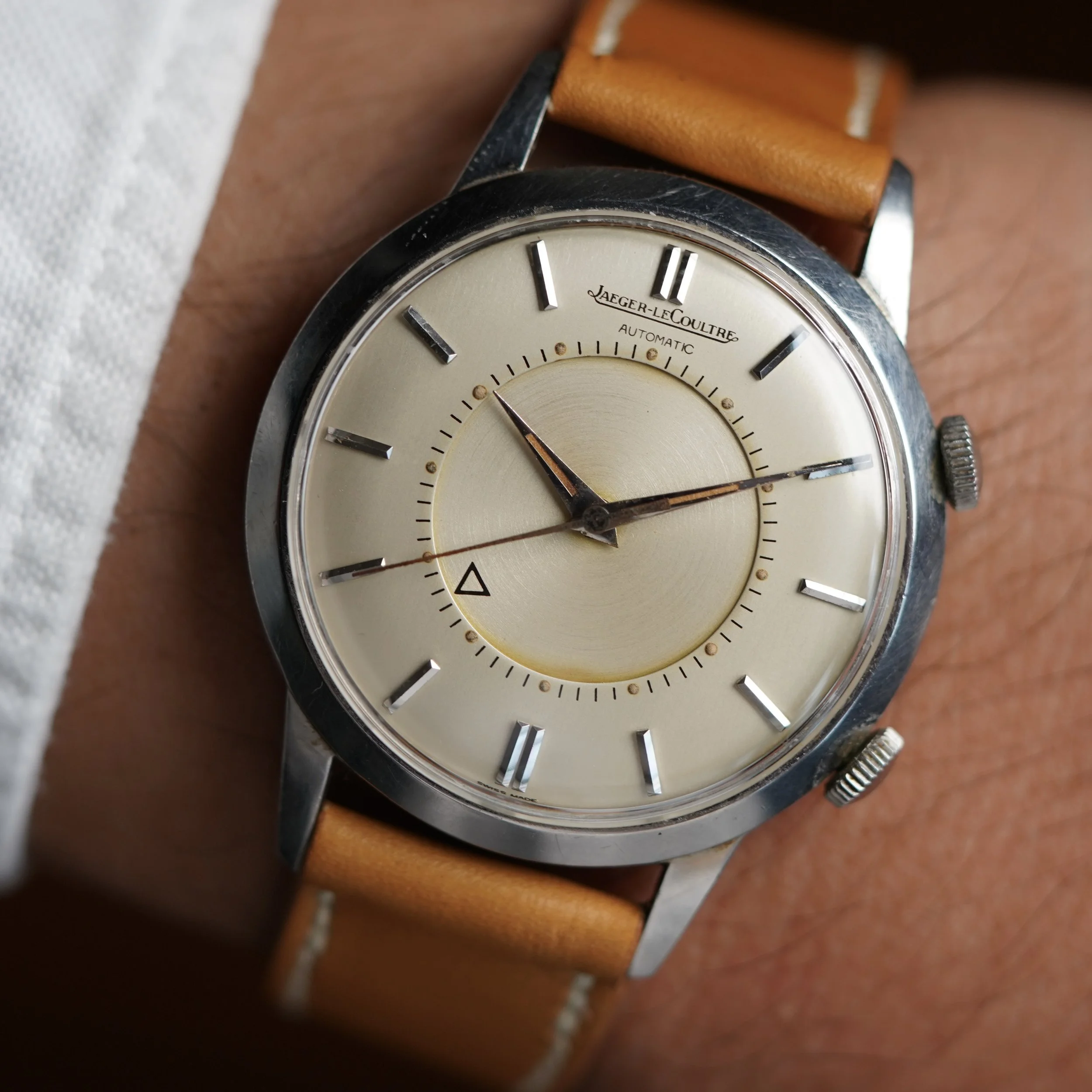 Jaeger-LeCoultre Memovox Ref E 853 Unpolished