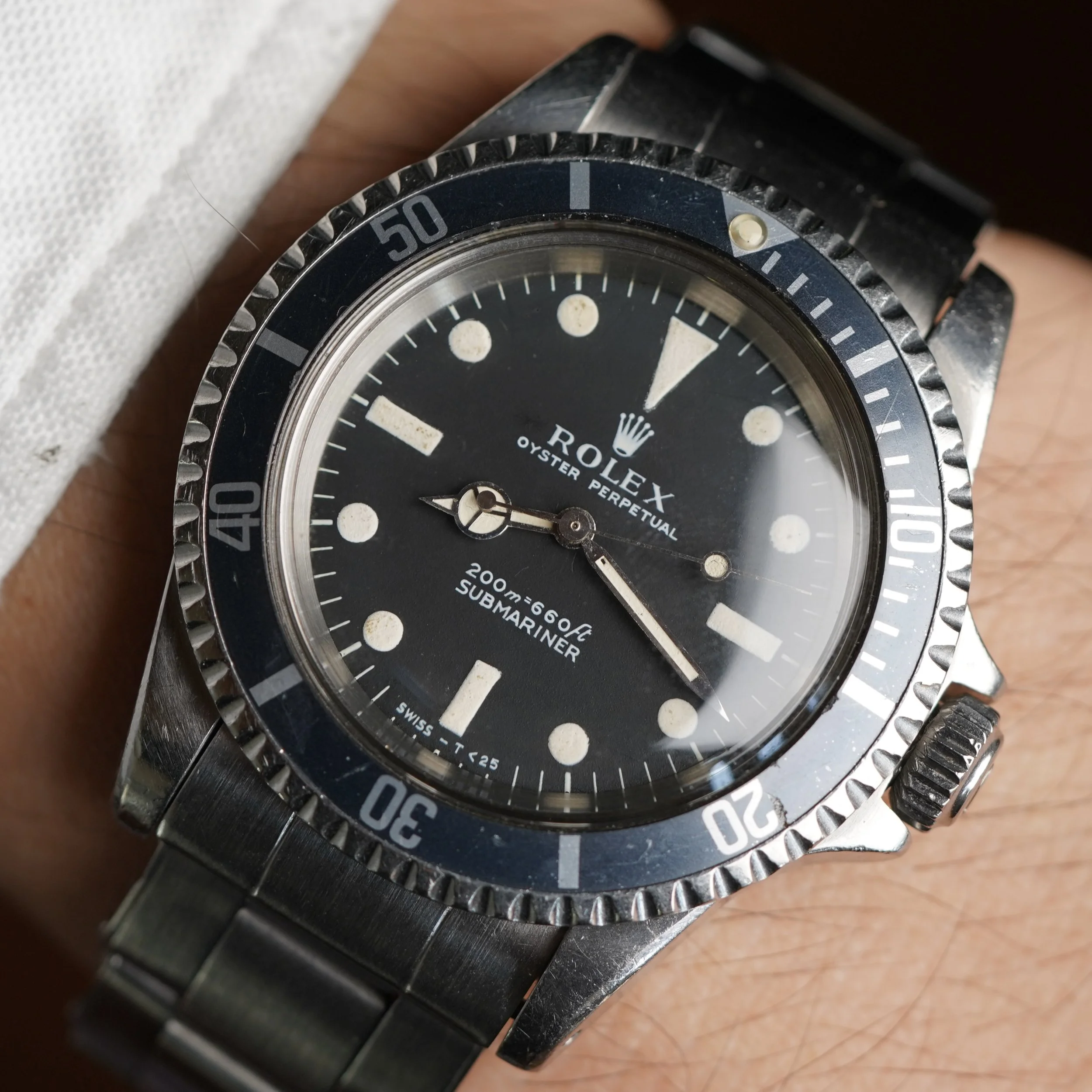 Rolex Submariner Ref. 5513 Matte Dial Meters First