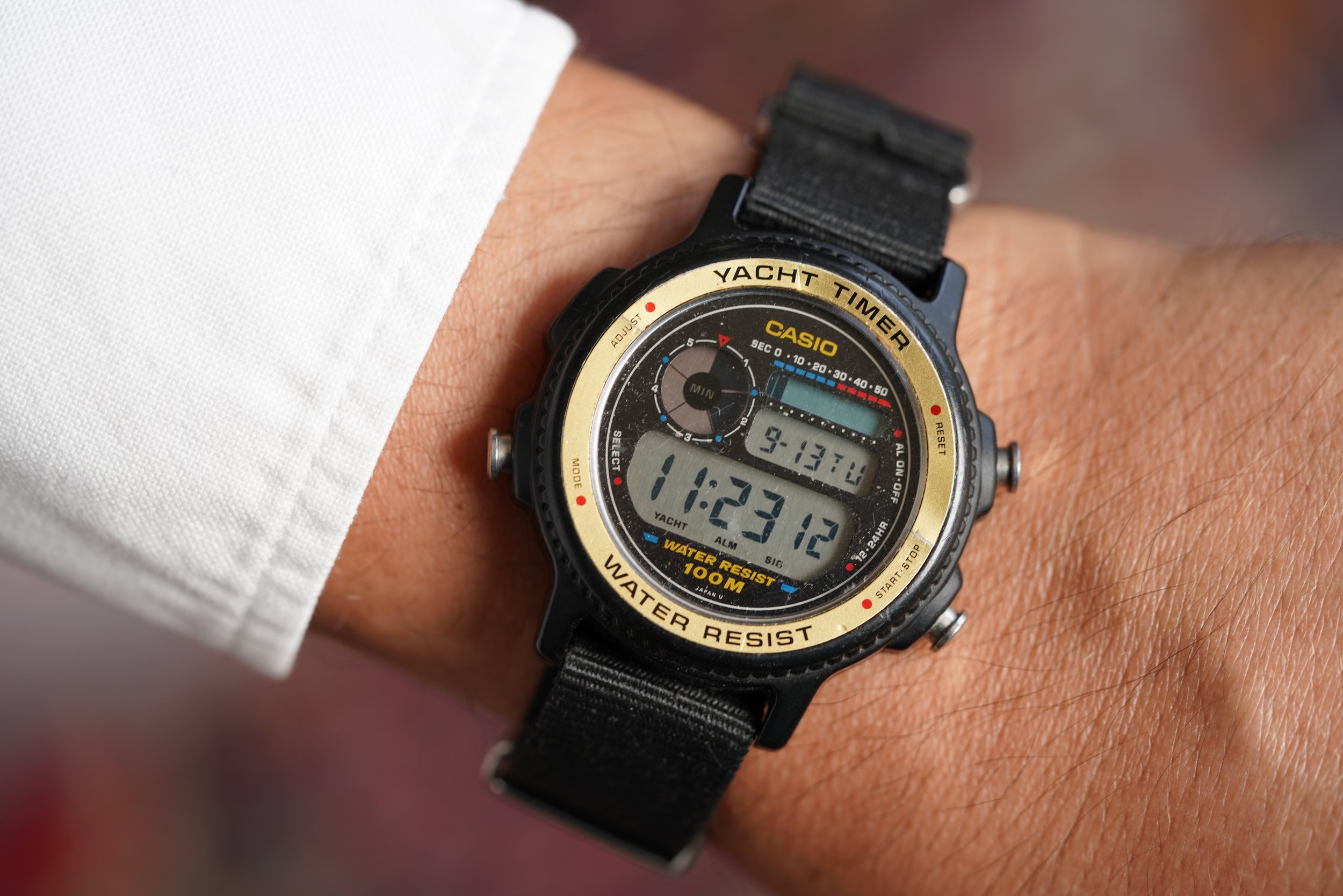 Casio Yacht Timer TRW-31 — Wind Vintage Casio Yacht Timer TRW-31 — Wind Vintage