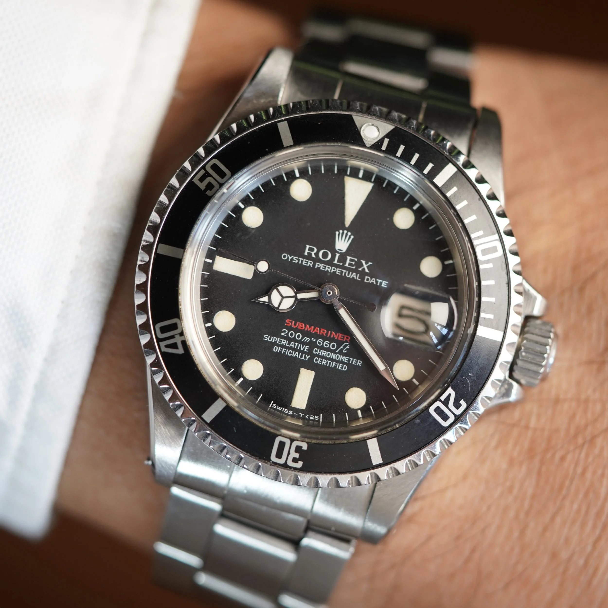 Rolex Meters First Red Submariner Ref 1680
