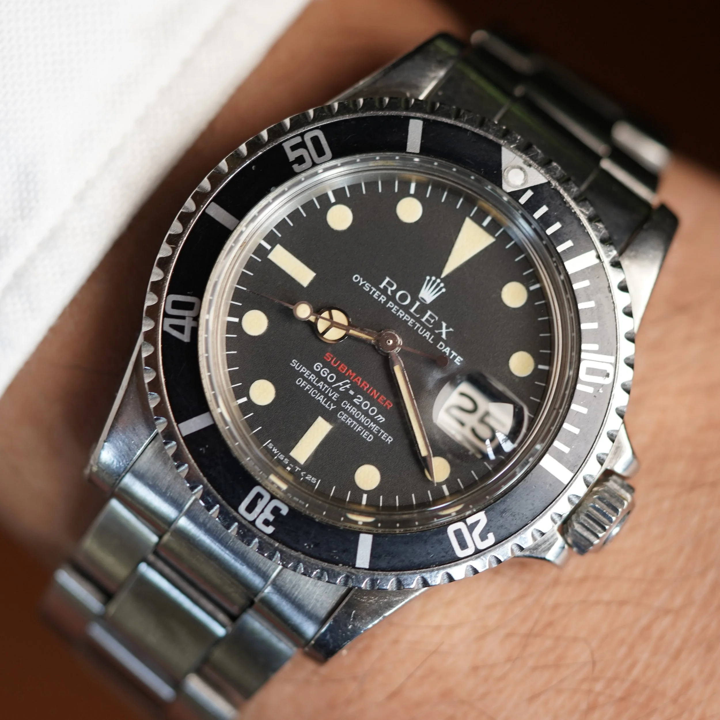 Rolex Red Submariner Ref 1680 Full Set