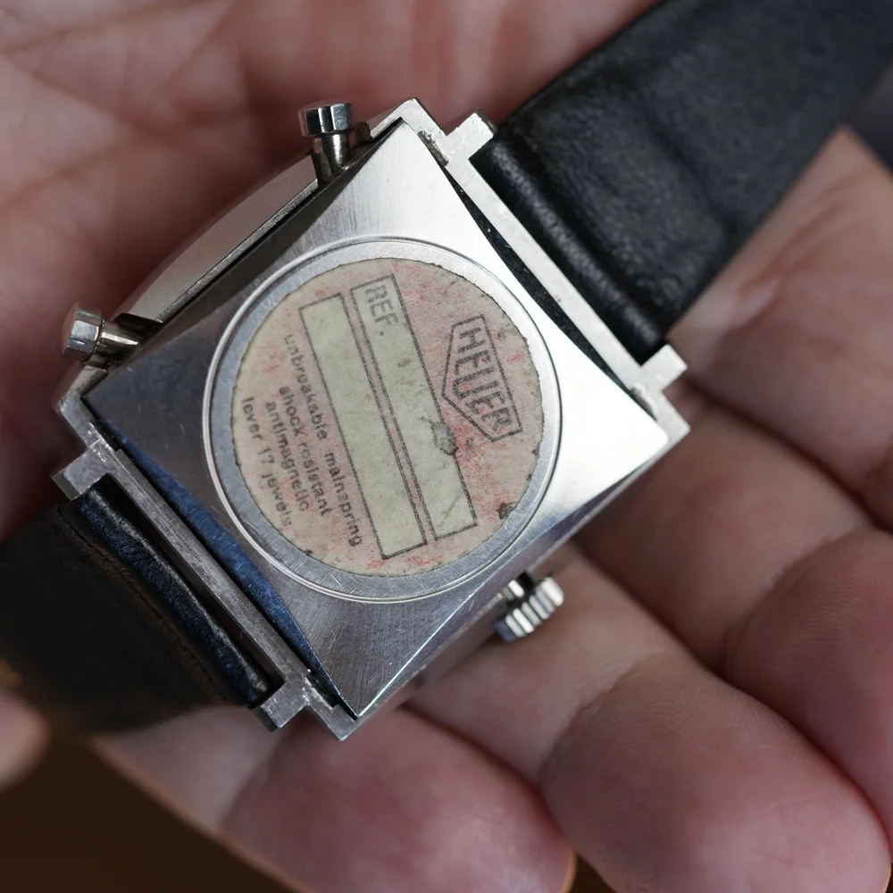 Heuer Monaco Chronomatic Reference 1133 Unpolished — Wind Vintage