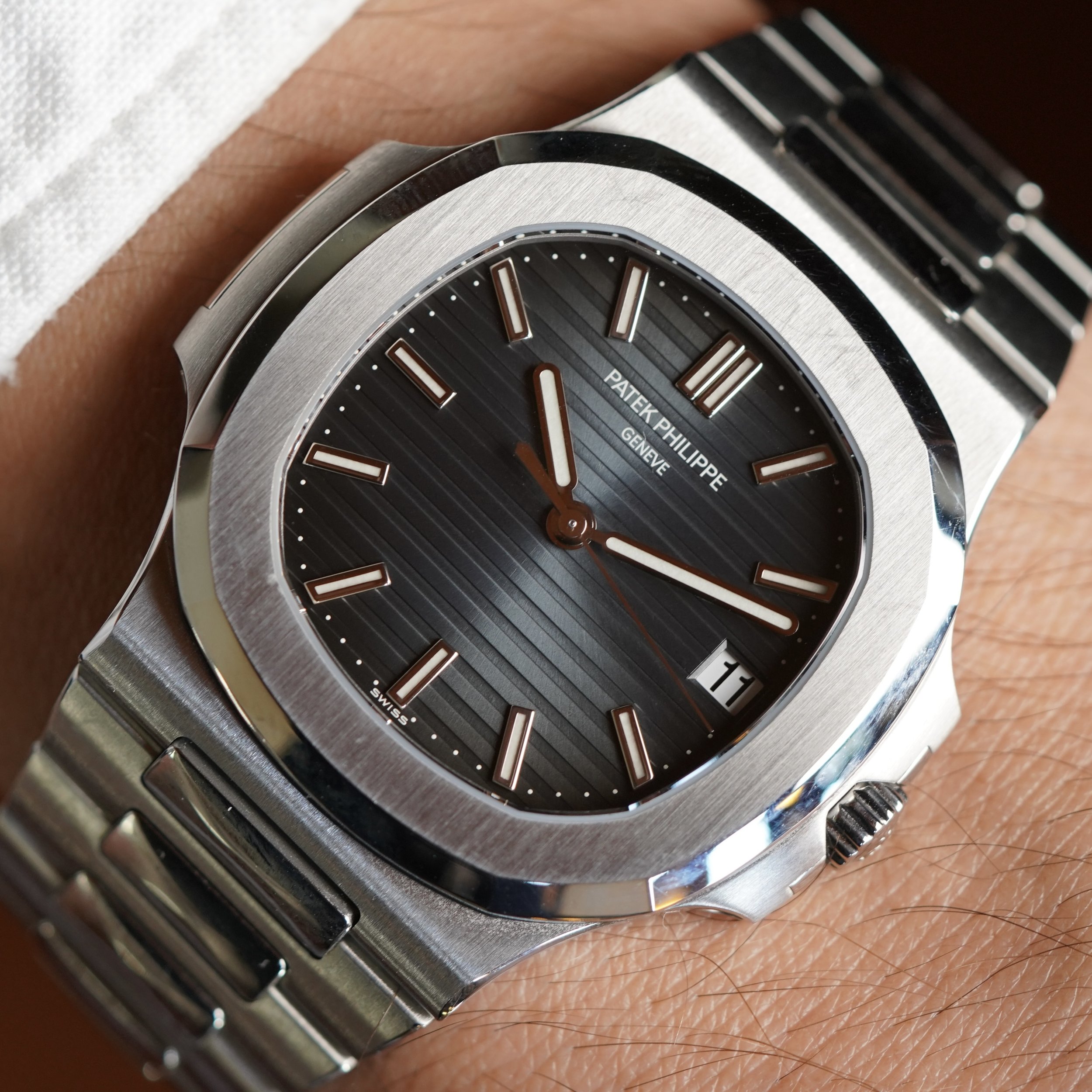 Patek Philippe Nautilus Reference 5711/1A-010 Full Set Unpolished
