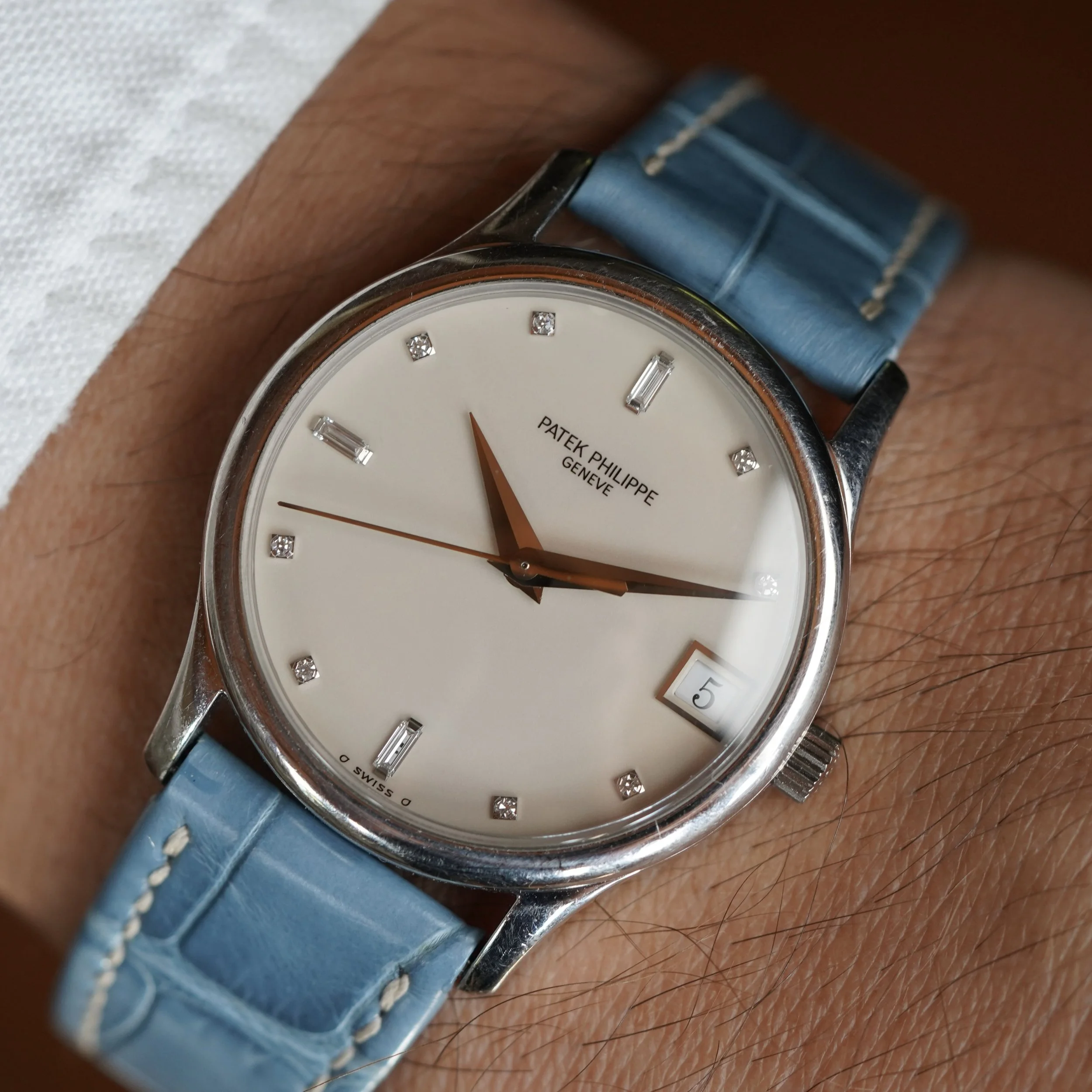 Patek Philippe 3998 in Platinum Unpolished