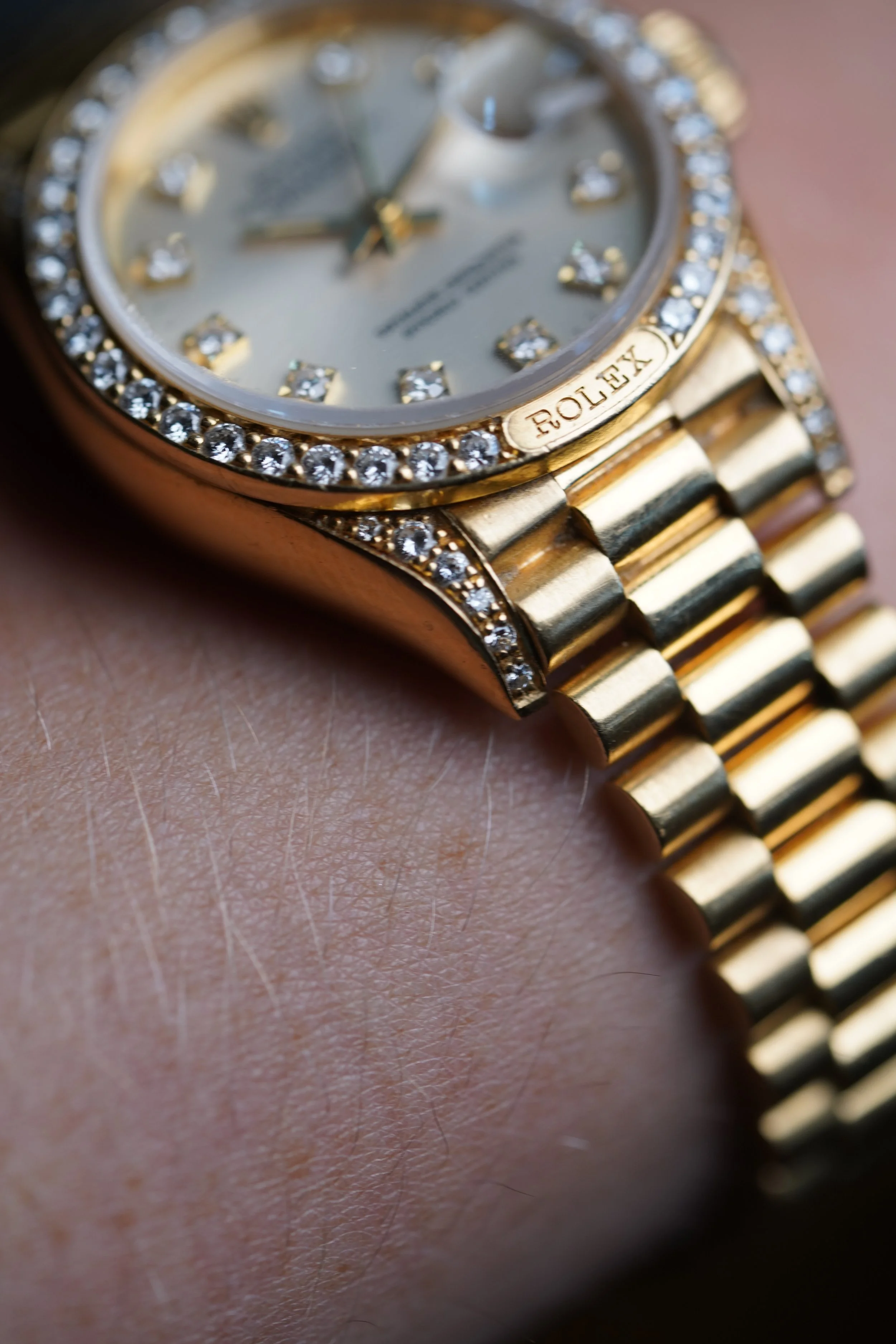 Rolex Ladies Datejust Diamond Set Ref. 69158 in 18k YG Full Set