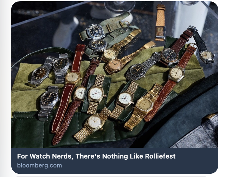 Bloomberg: Eric Wind Quoted on Rolliefest