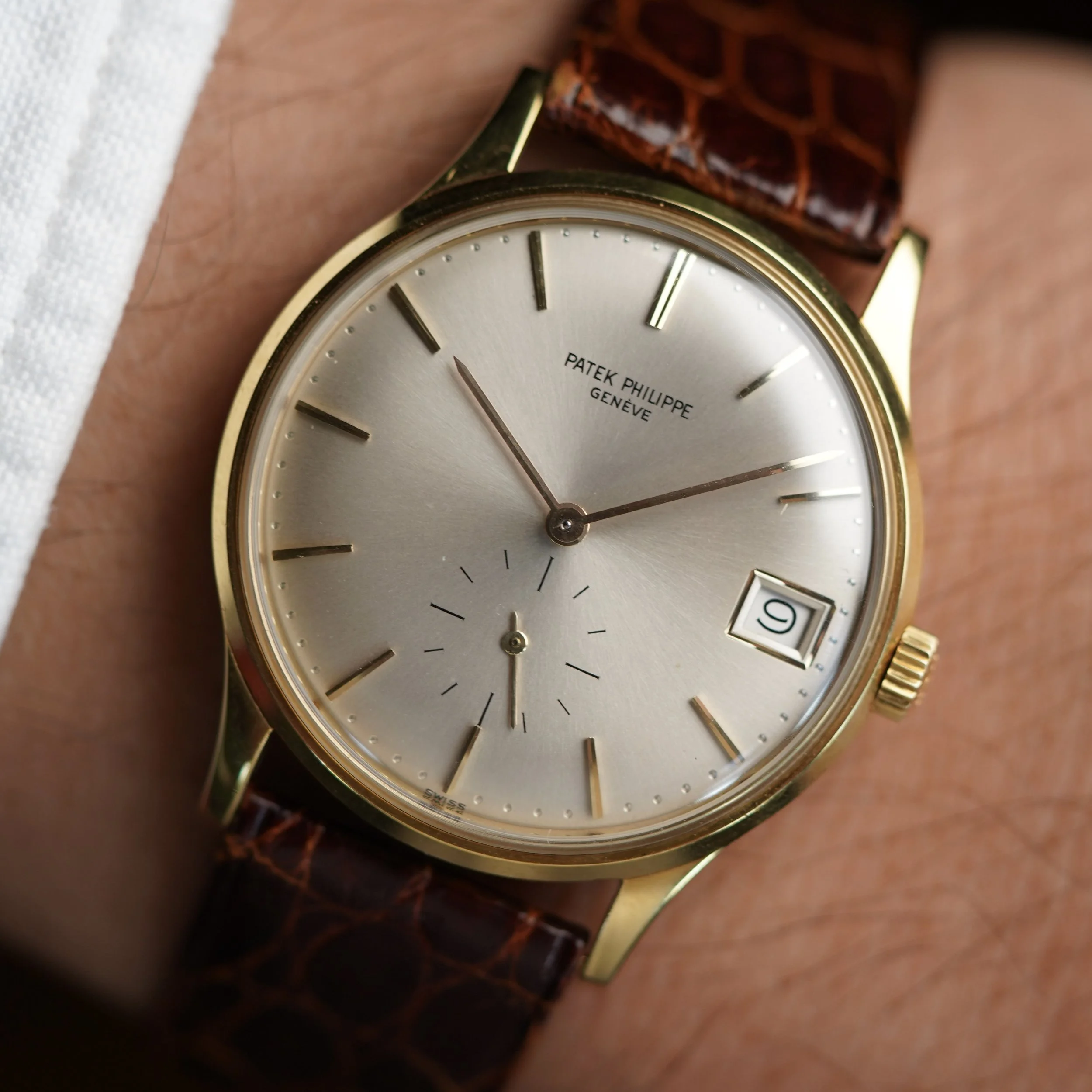 Patek Philippe Calatrava Ref. 3514 18k YG w/ Box Unpolished