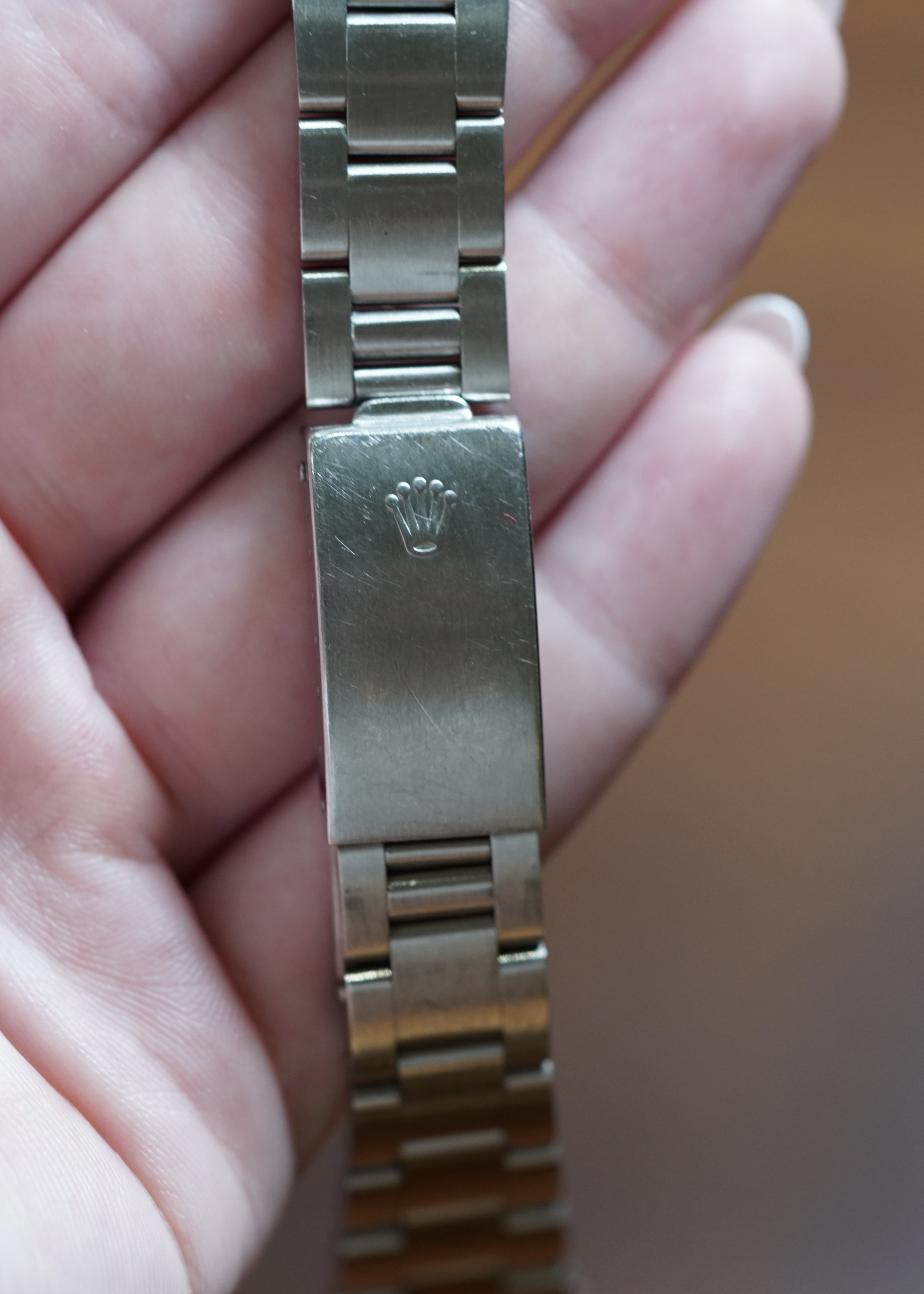Rolex 78350 Solid Link Swiss w/ 557 End Links 6 Inches 1982