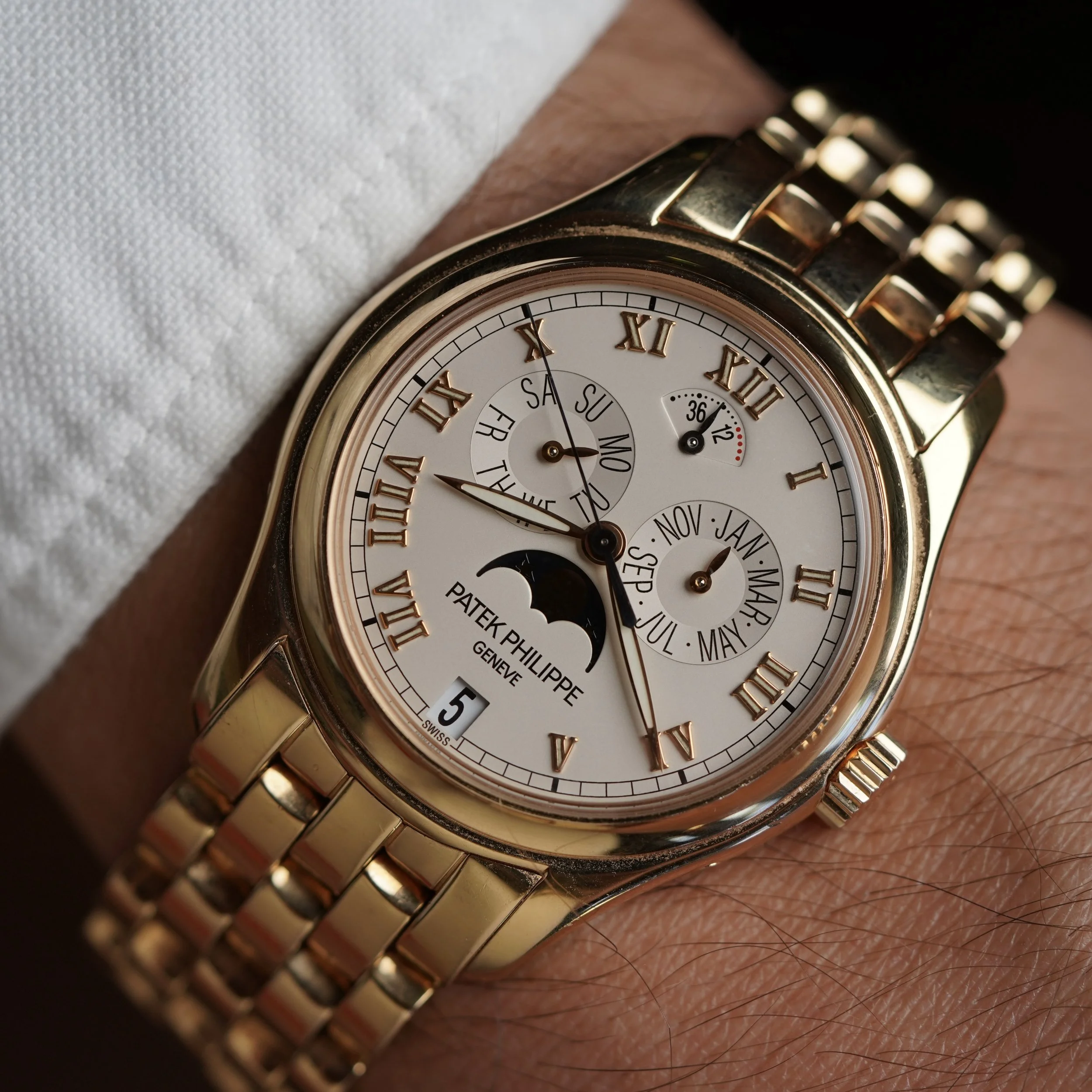 Patek Philippe Annual Calendar 5036/1R-001 Full Set Unpolished