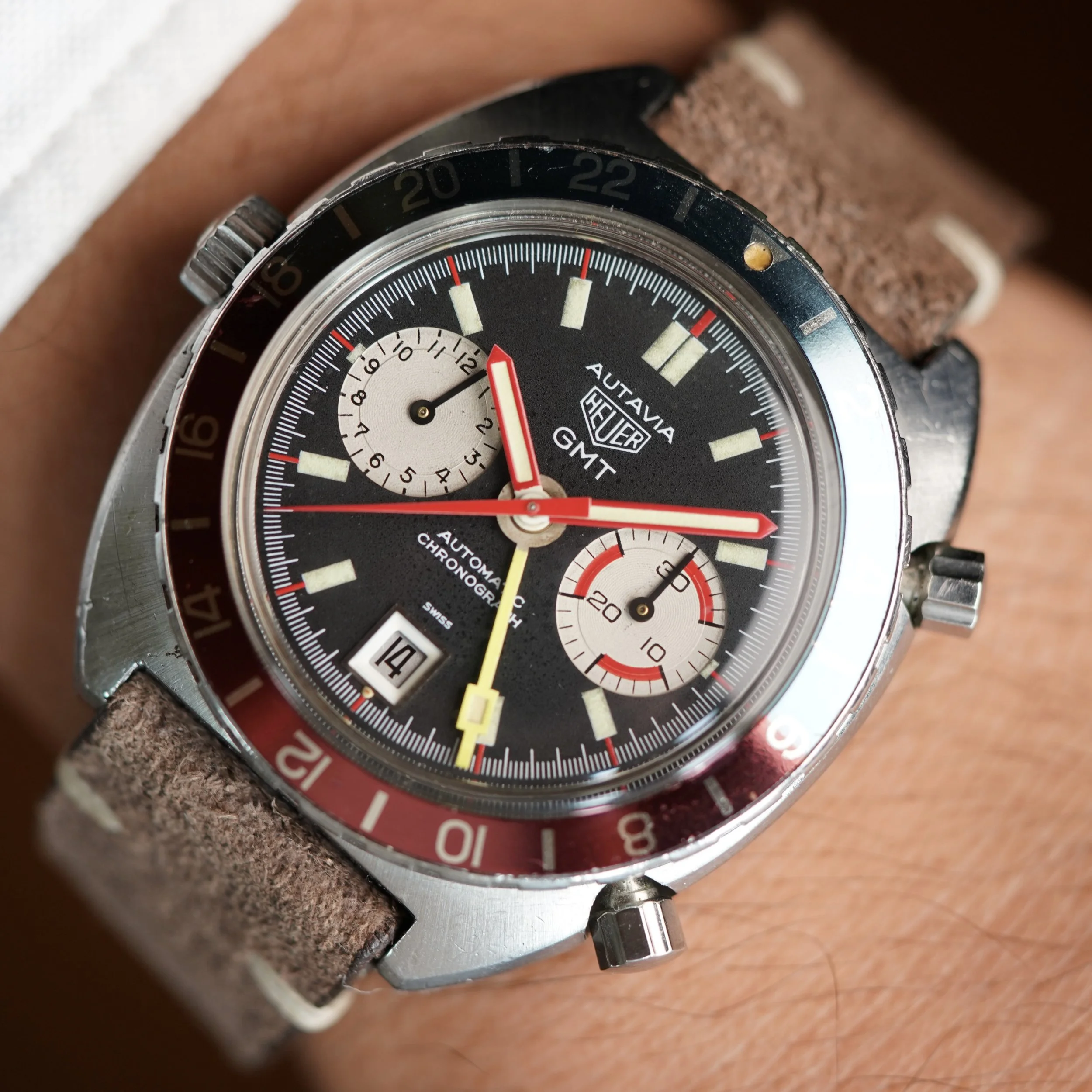Heuer Autavia GMT Reference 1163