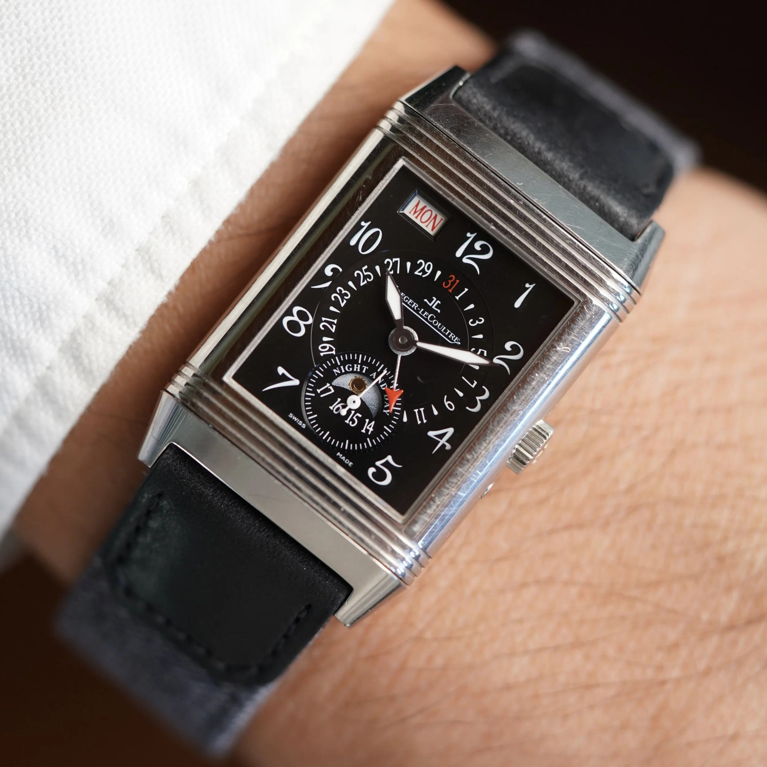 Jaeger-LeCoultre Reverso Reference 270.3.36 In White Gold Unpolished