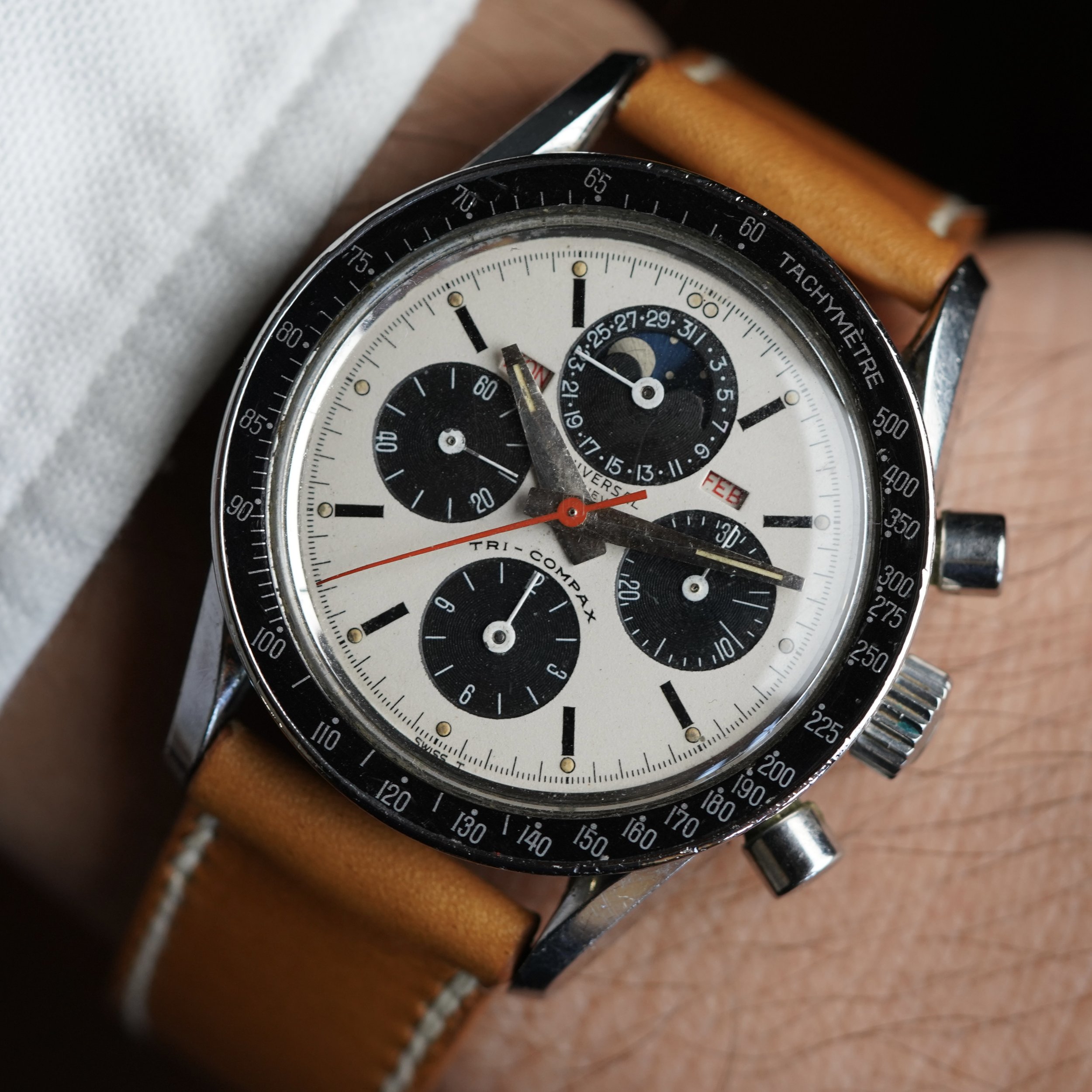 Universal Genève Tri-Compax w/ Eric Clapton Dial w/ Box