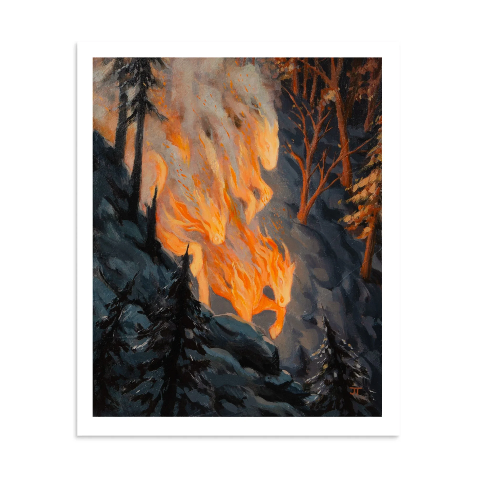 Fire Year Print